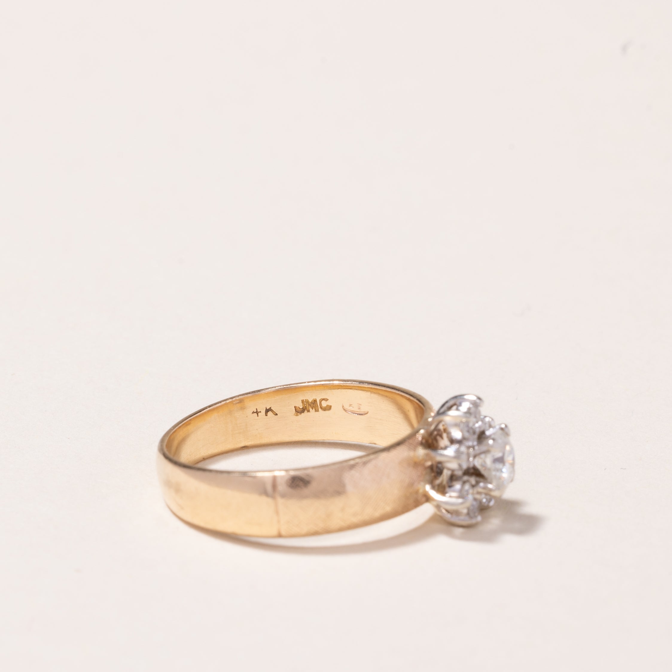 14k Yellow Gold Diamond Ring | 0.36ctw | SZ 6