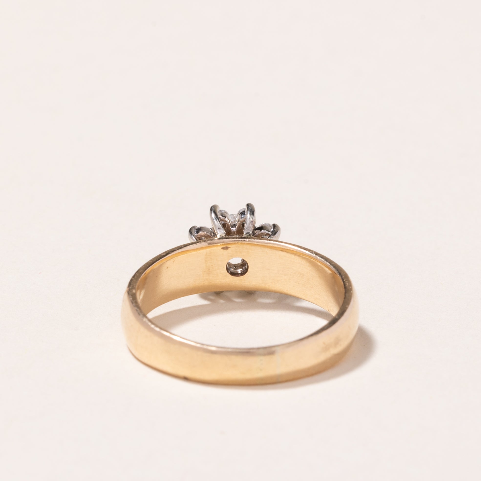 14k Yellow Gold Diamond Ring | 0.36ctw | SZ 6