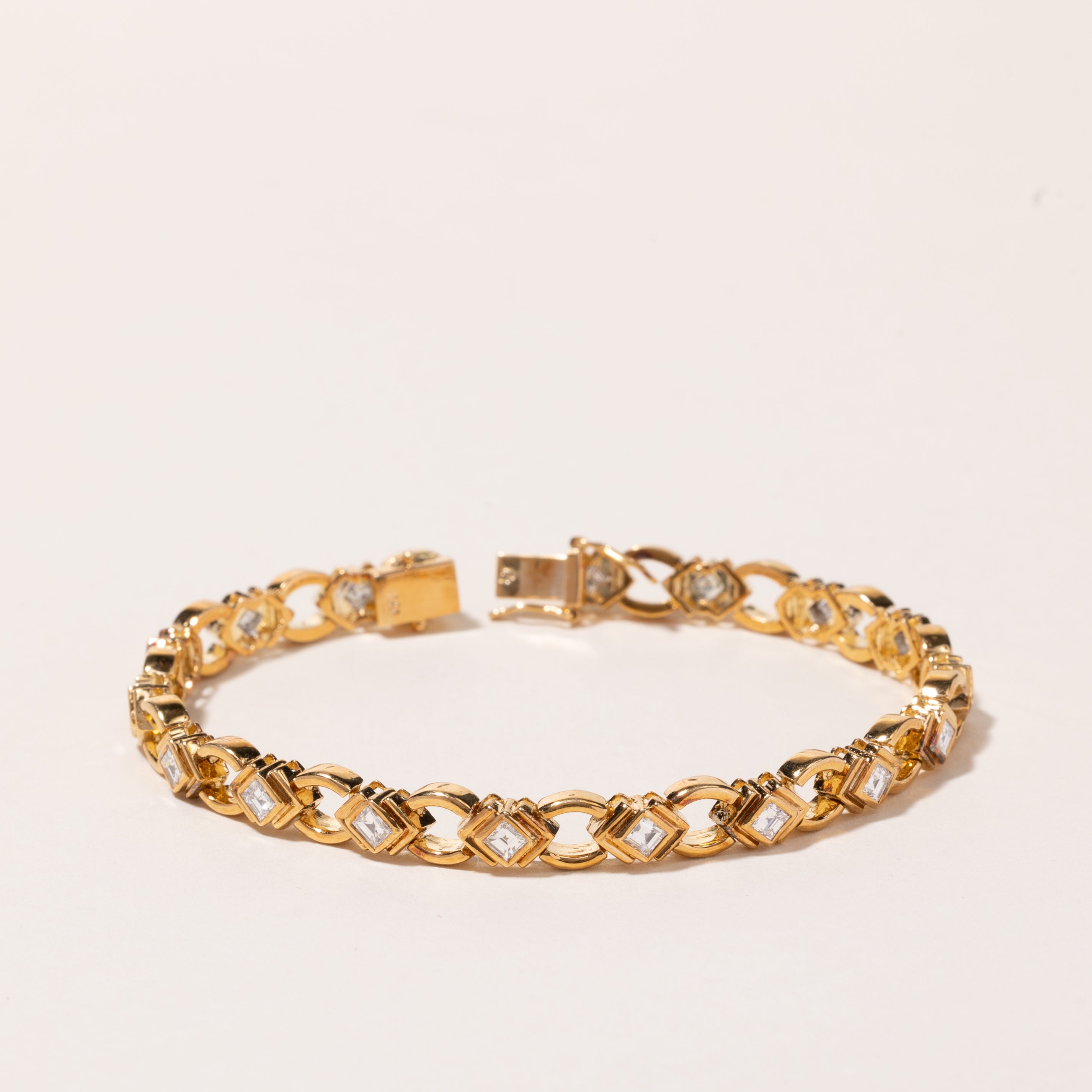 18k Yellow Gold Diamond Bracelet | 2.04ctw | 6.5"