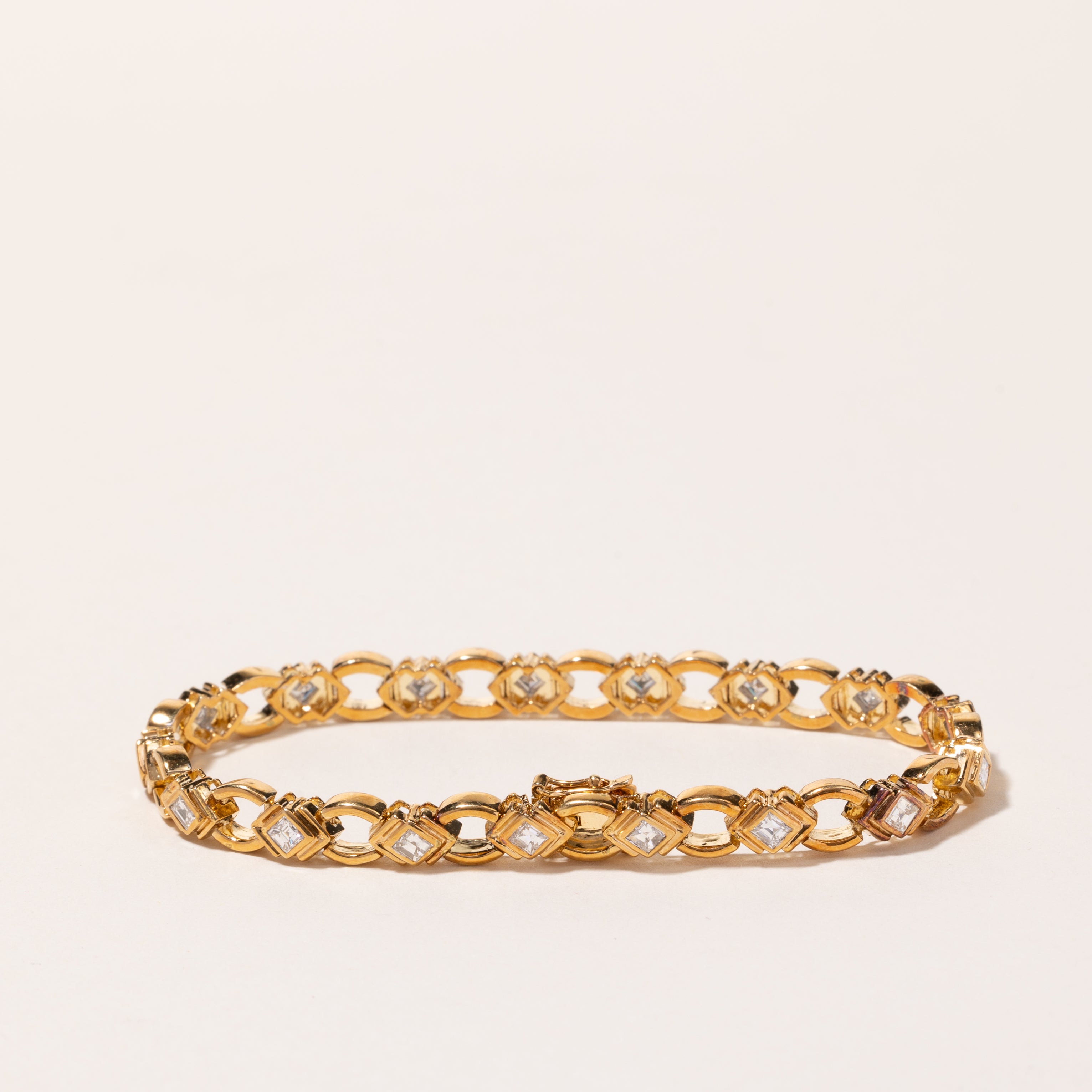 18k Yellow Gold Diamond Bracelet | 2.04ctw | 6.5"