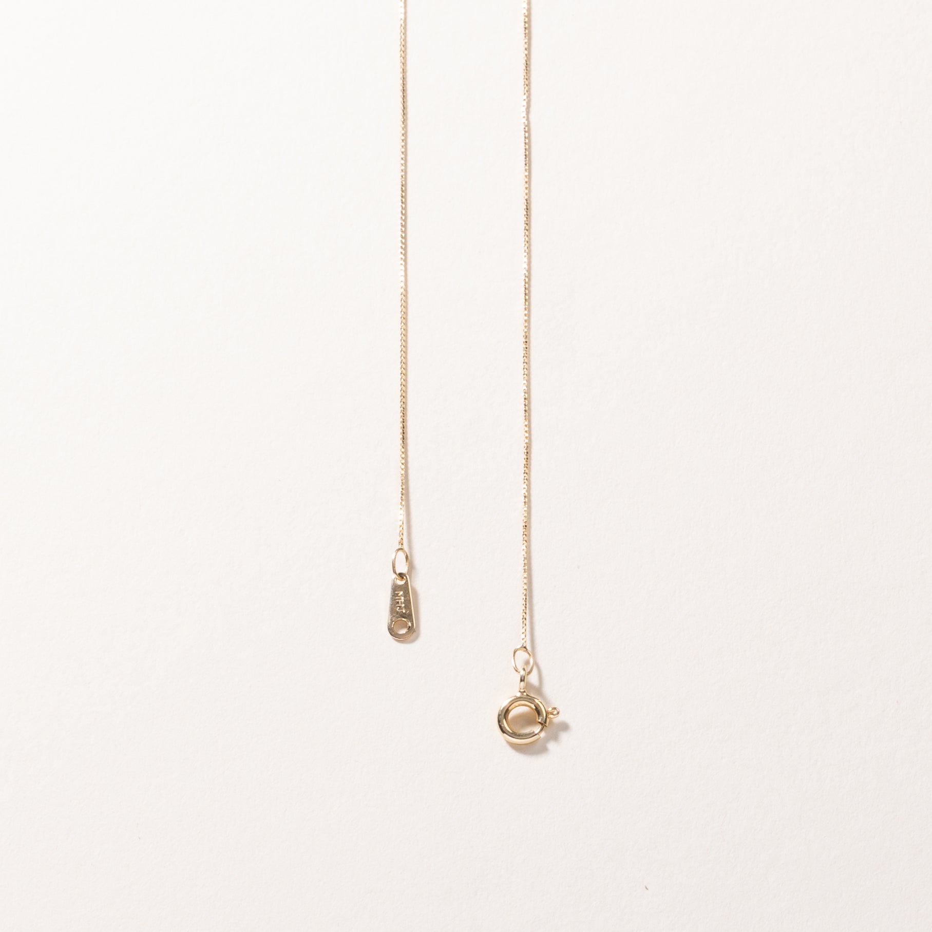 10k Yellow Gold Diamond Necklace | 0.25ct | 22"