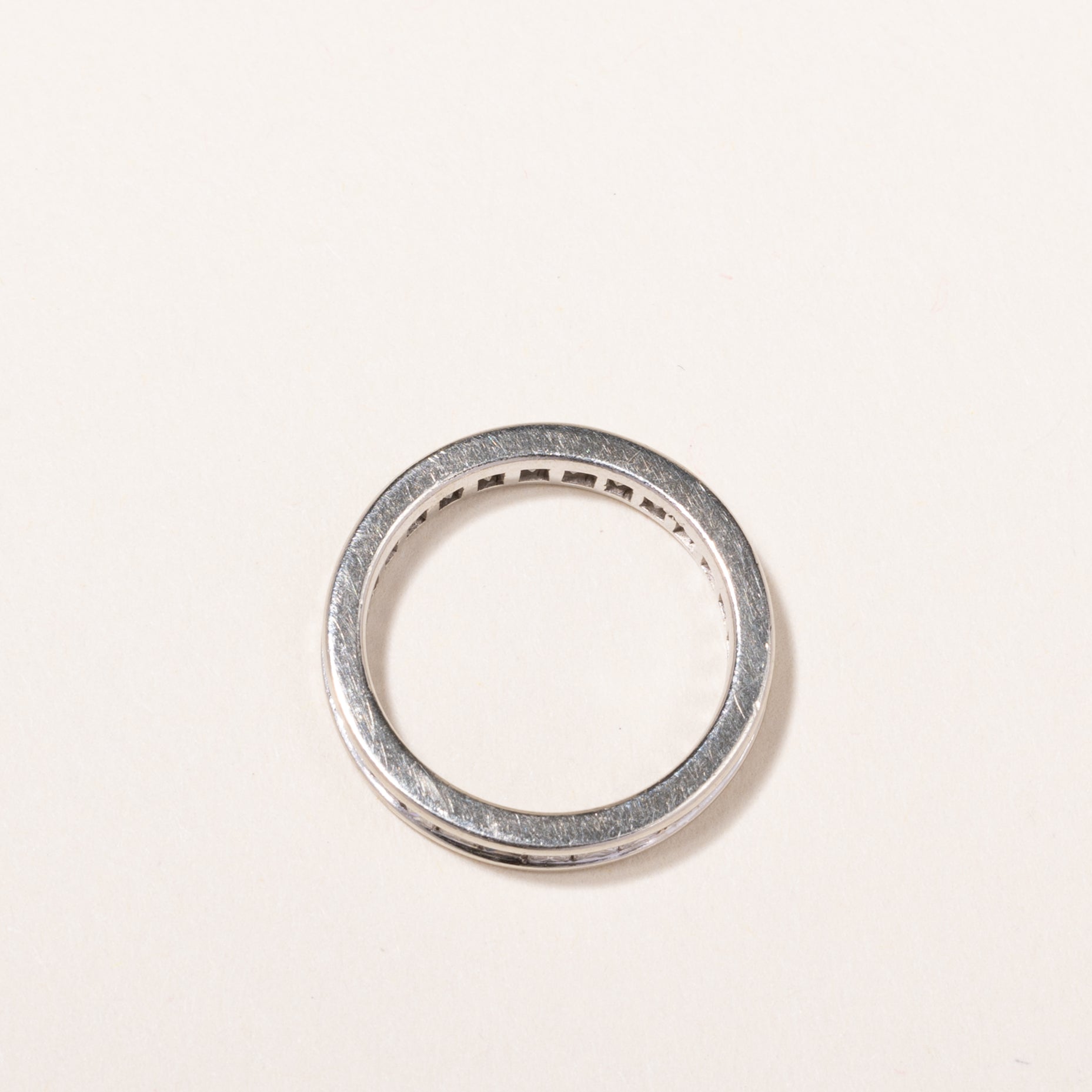 14k White Gold Diamond Eternity Ring | 1.51ctw | SZ 5