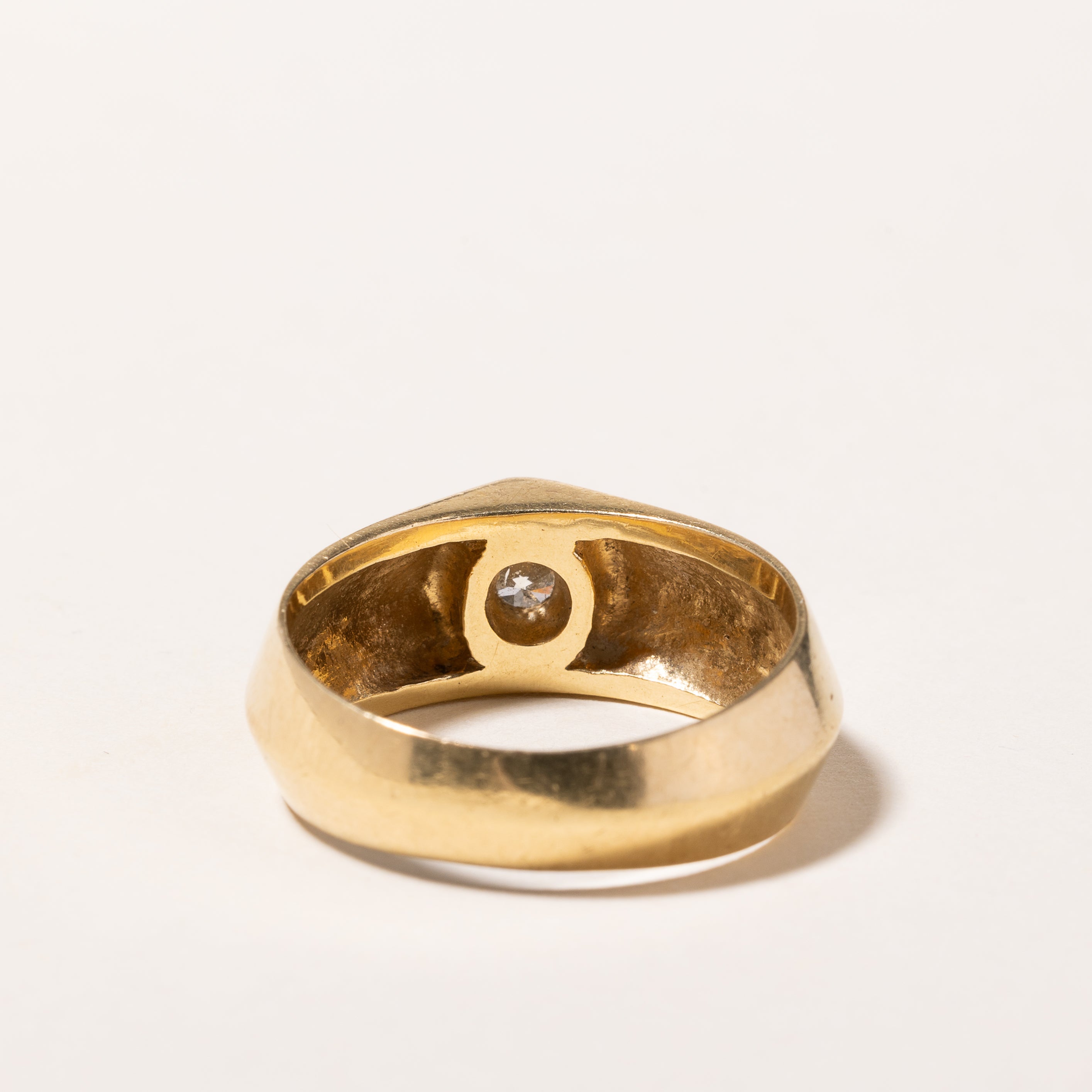 18k Yellow Gold Diamond Ring | 0.48ct | SZ 10.5