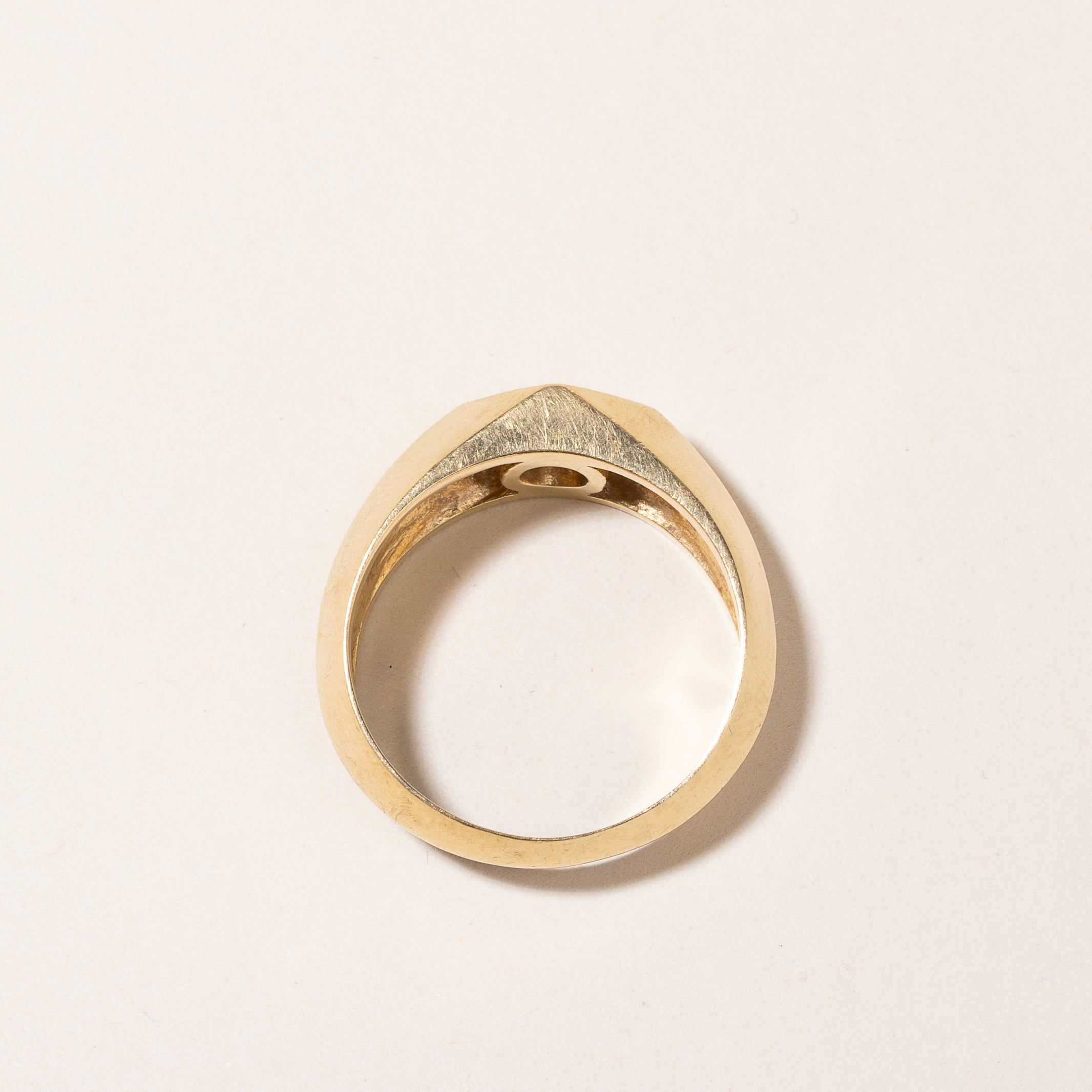 18k Yellow Gold Diamond Ring | 0.48ct | SZ 10.5