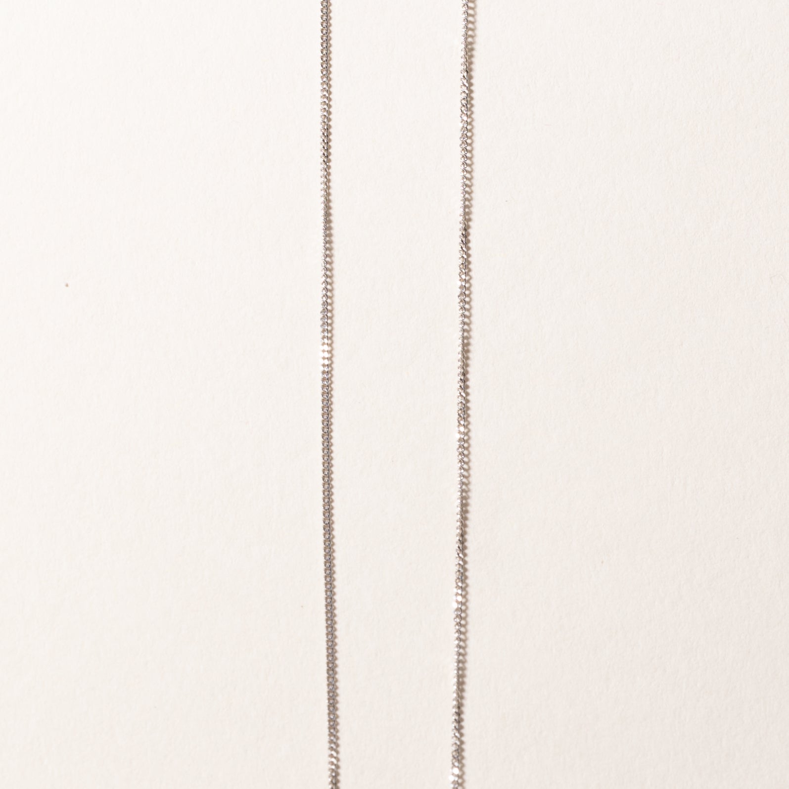 14k White Gold Diamond Necklace | 1.00ctw | 16"
