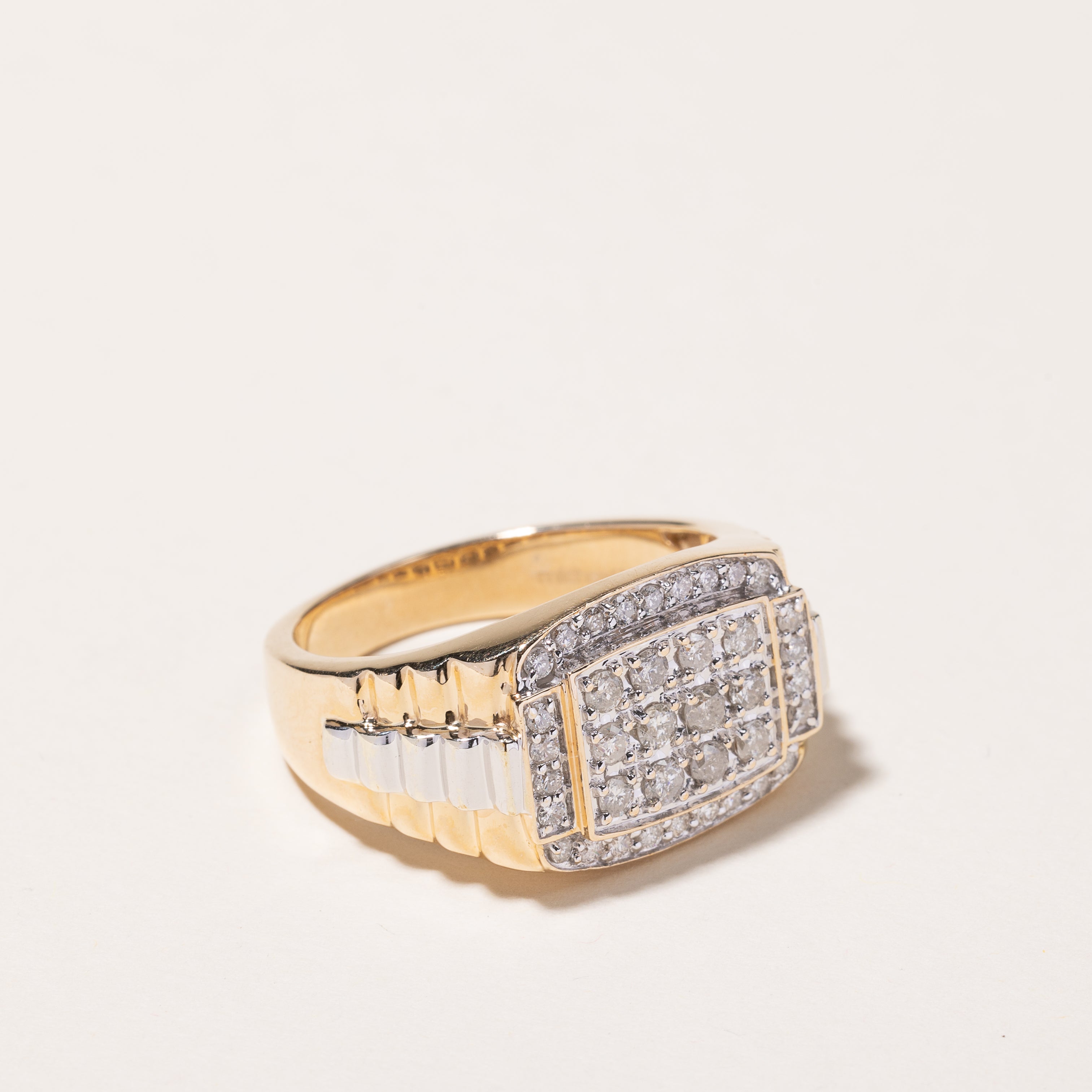 Michael Hill' 10k Yellow Gold Diamond Ring | 1.00ctw | SZ 12.5