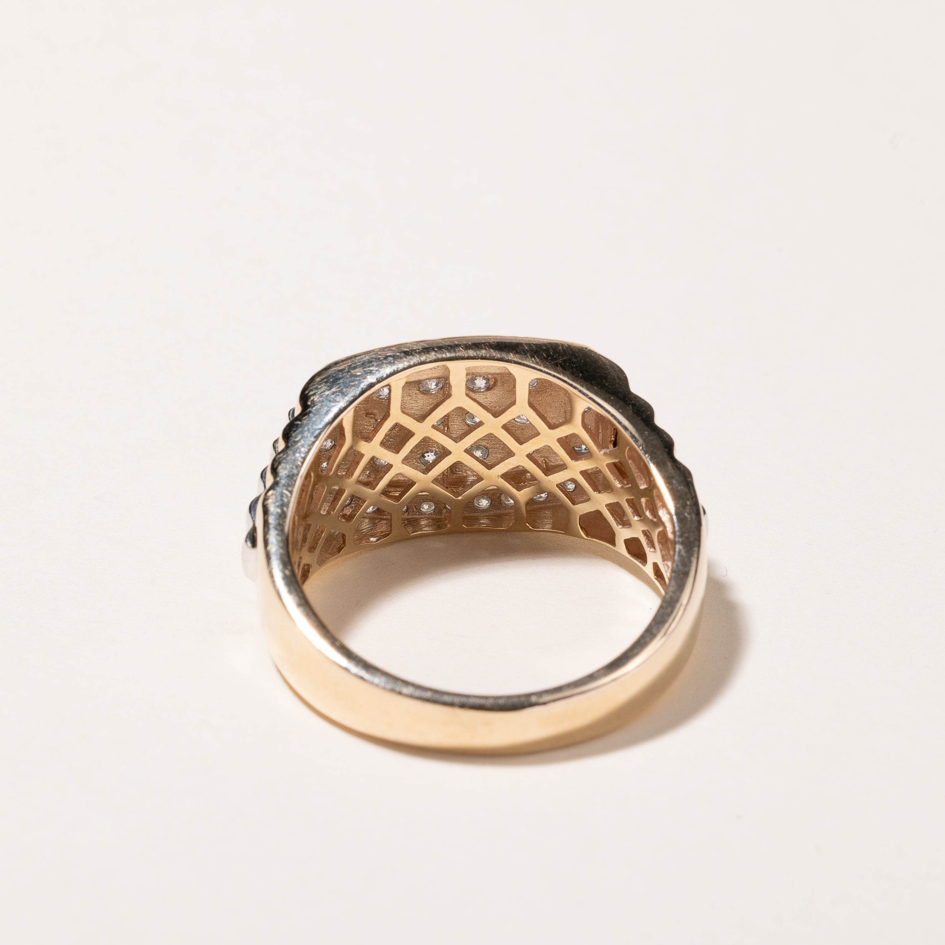 10k Yellow Gold Diamond Ring | 1.00ctw | SZ 12.5
