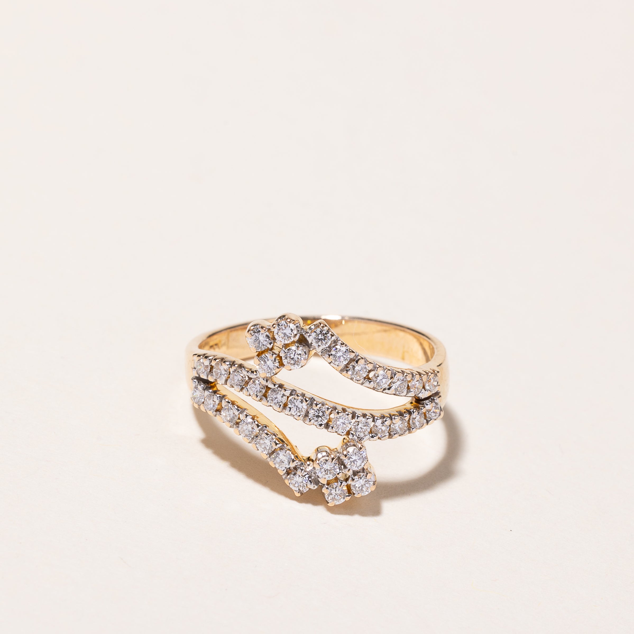 18k White Gold Diamond Ring | 0.47ctw | SZ 6.25