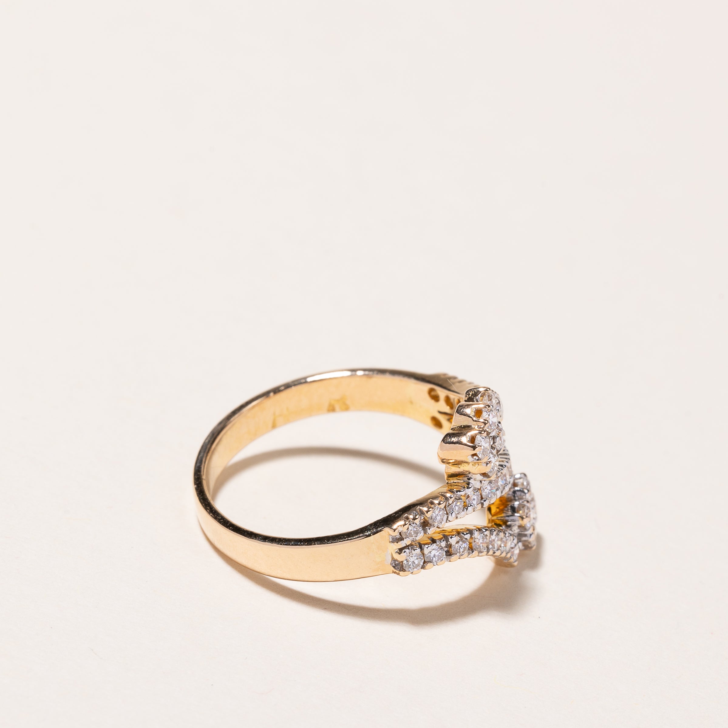 18k White Gold Diamond Ring | 0.47ctw | SZ 6.25