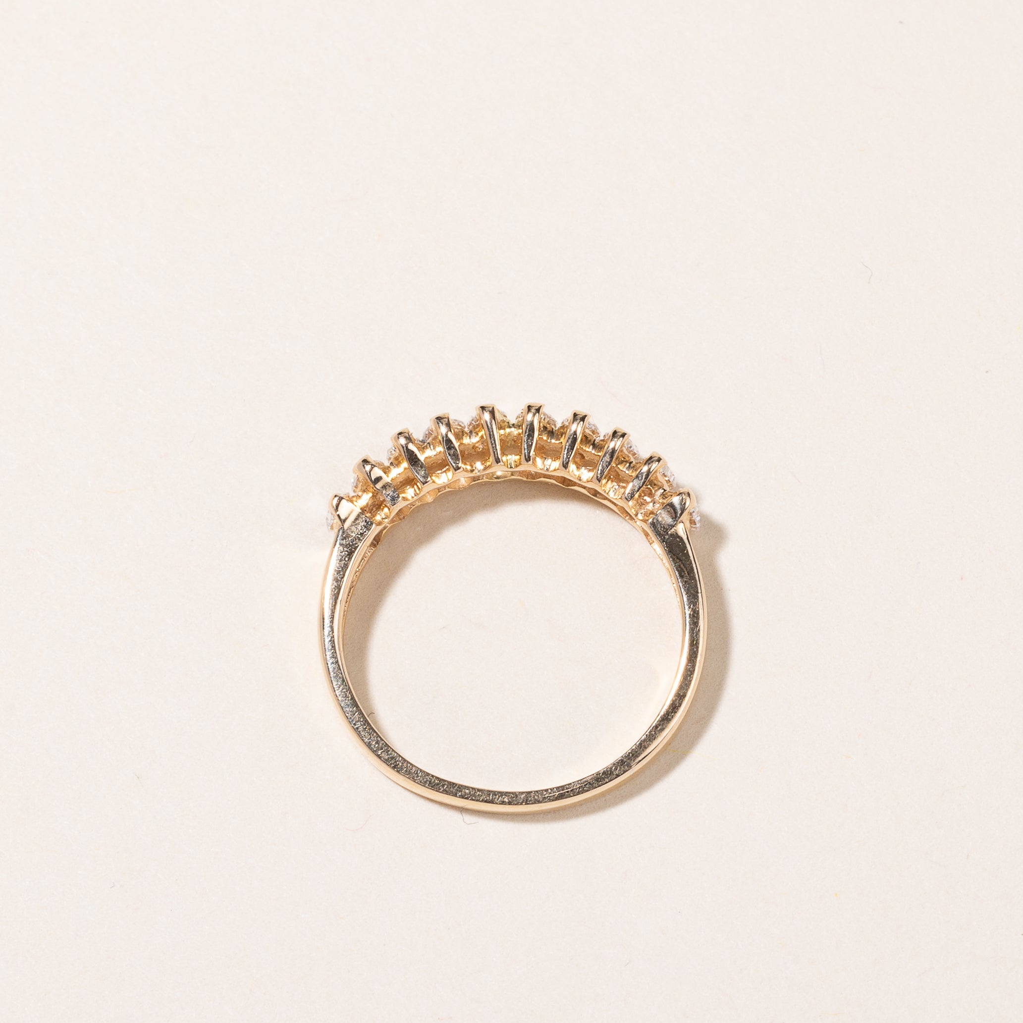 14k Yellow Gold Diamond Ring | 0.60ctw | SZ 4.25