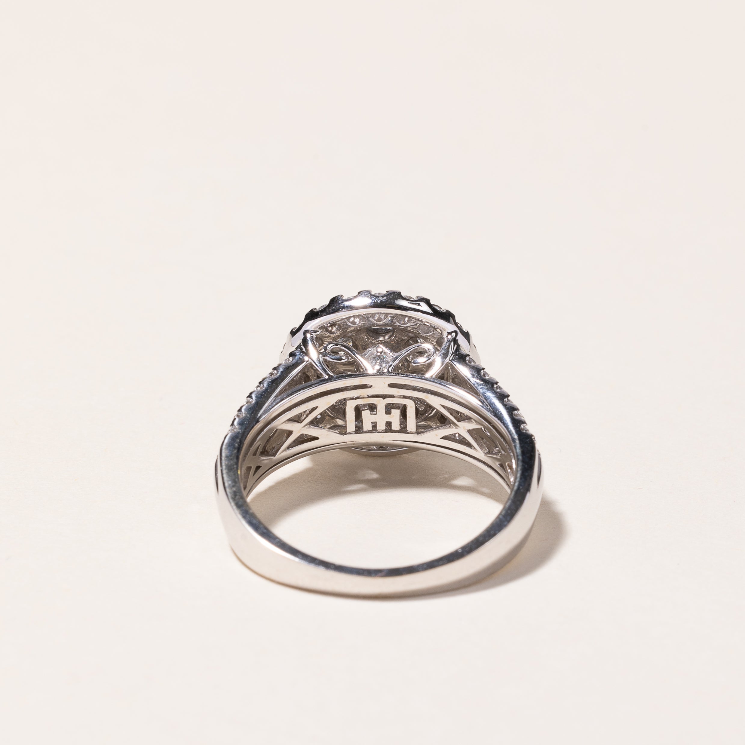 Michael Hill' 10k White Gold Diamond Ring | 2.00ctw | SZ 7