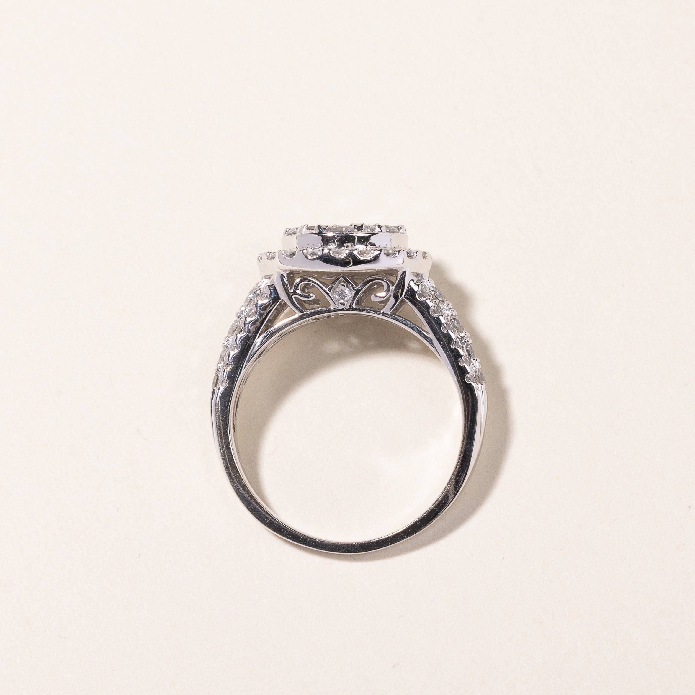 Michael Hill' 10k White Gold Diamond Ring | 2.00ctw | SZ 7