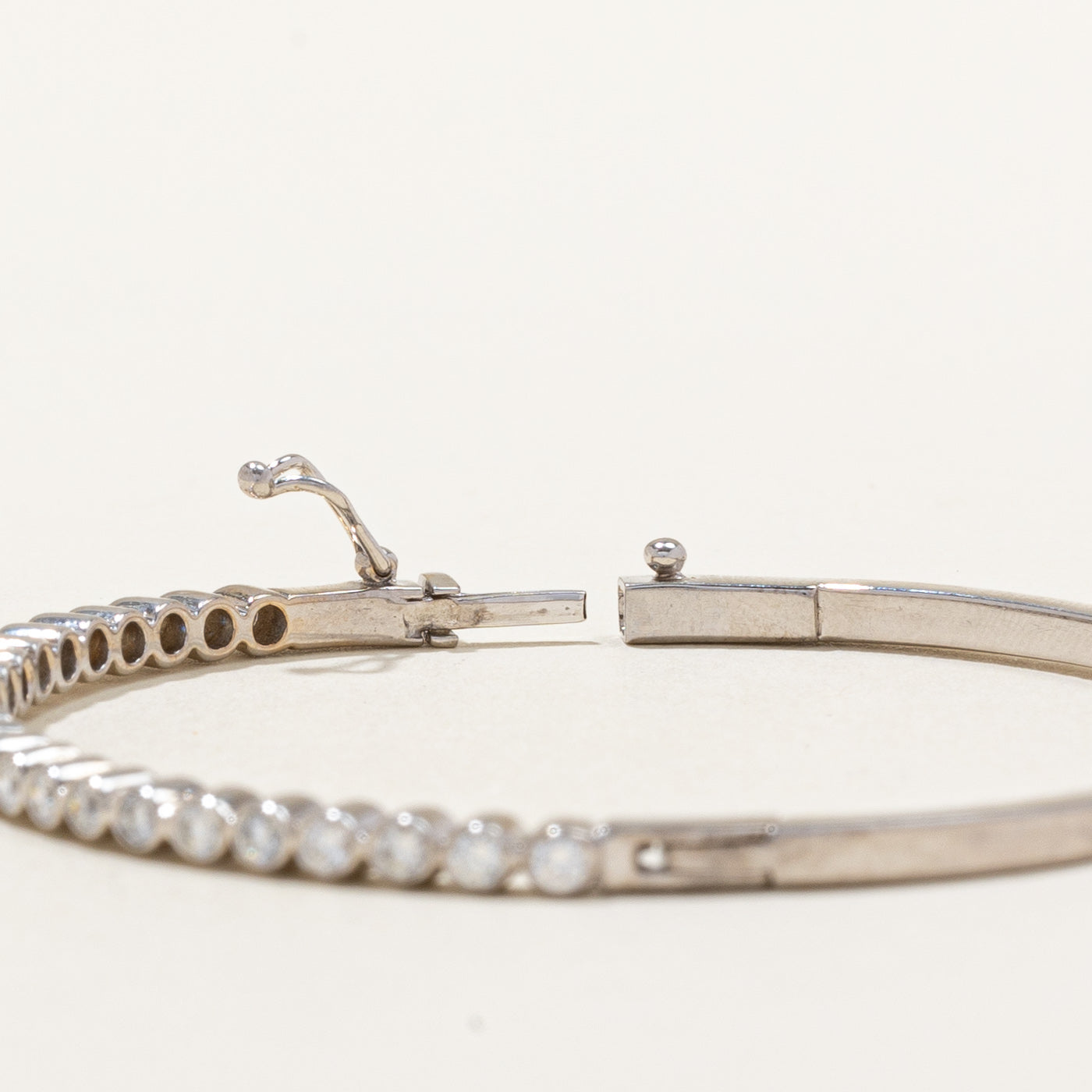 Bezel Set Diamond Bracelet | 1.19ctw | 7" |