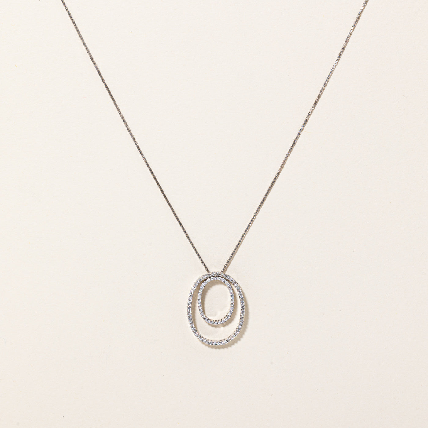 Diamond Pendant & Necklace | 0.54ctw | 17" |