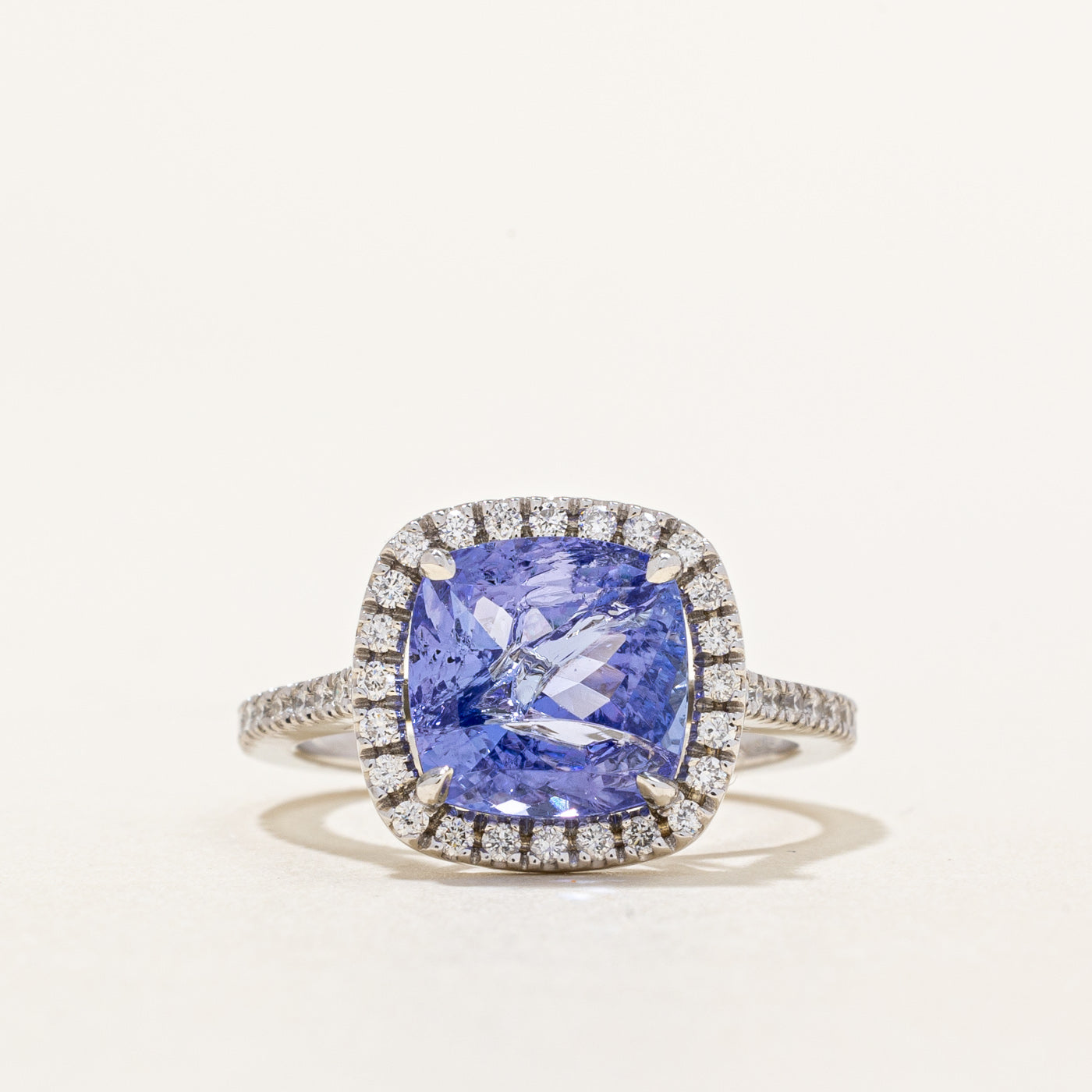Tanzanite & Diamond Cocktail Ring | 2.35ct, 0.30ctw | SZ 5.25 |