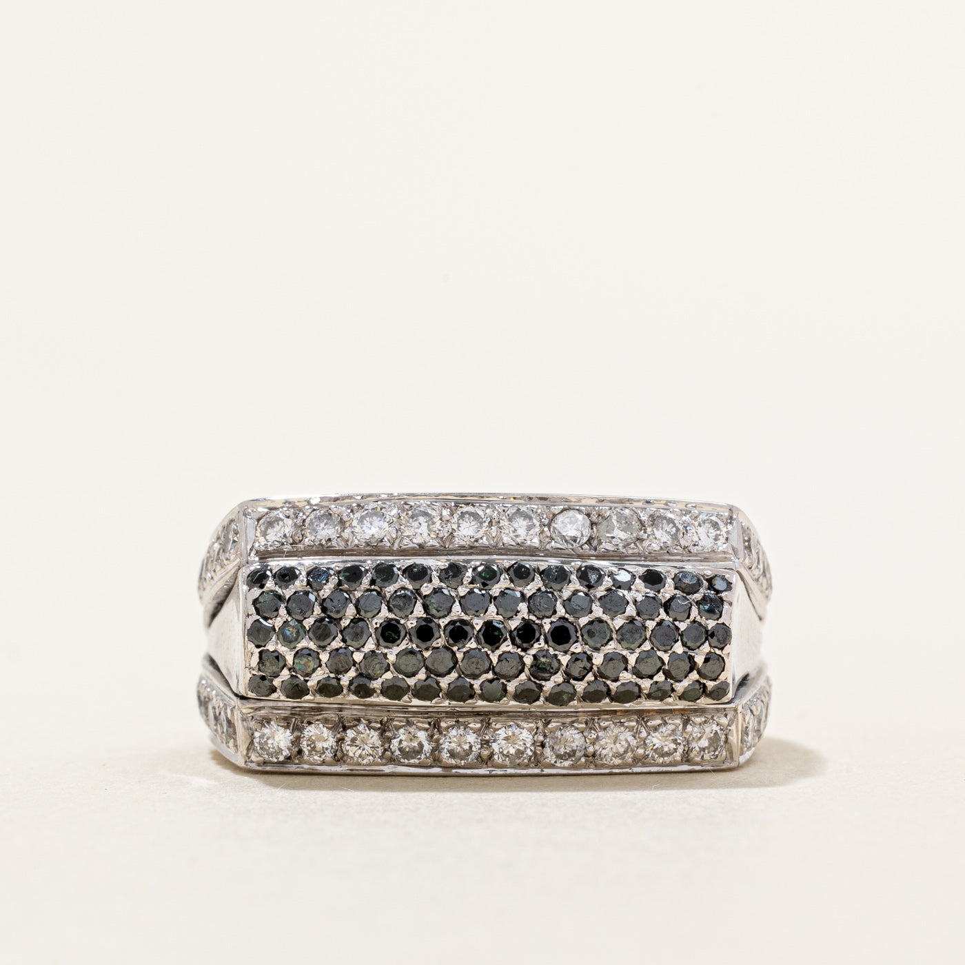 Black & White Diamond Ring | 0.73ctw, 1.00ctw | SZ 7.25 |