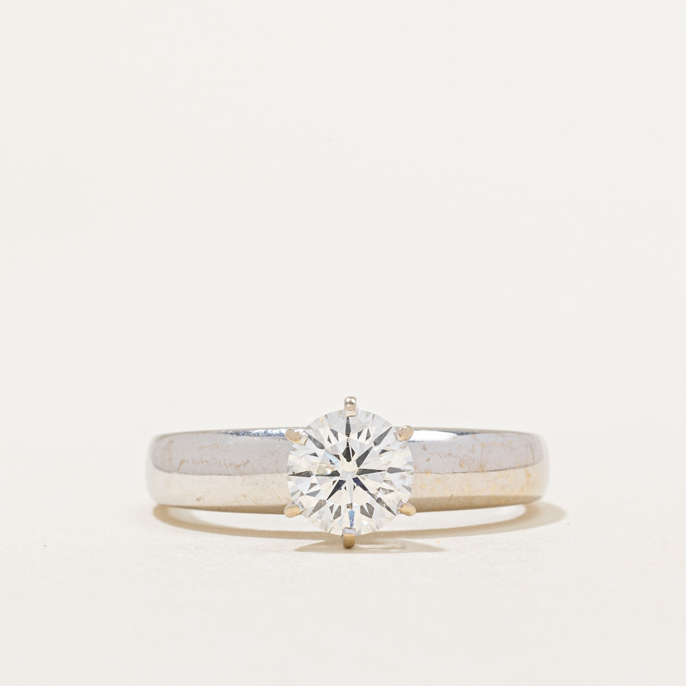Solitaire Diamond Engagement Ring | 1.07ct I1 H/I | SZ 8.5 |