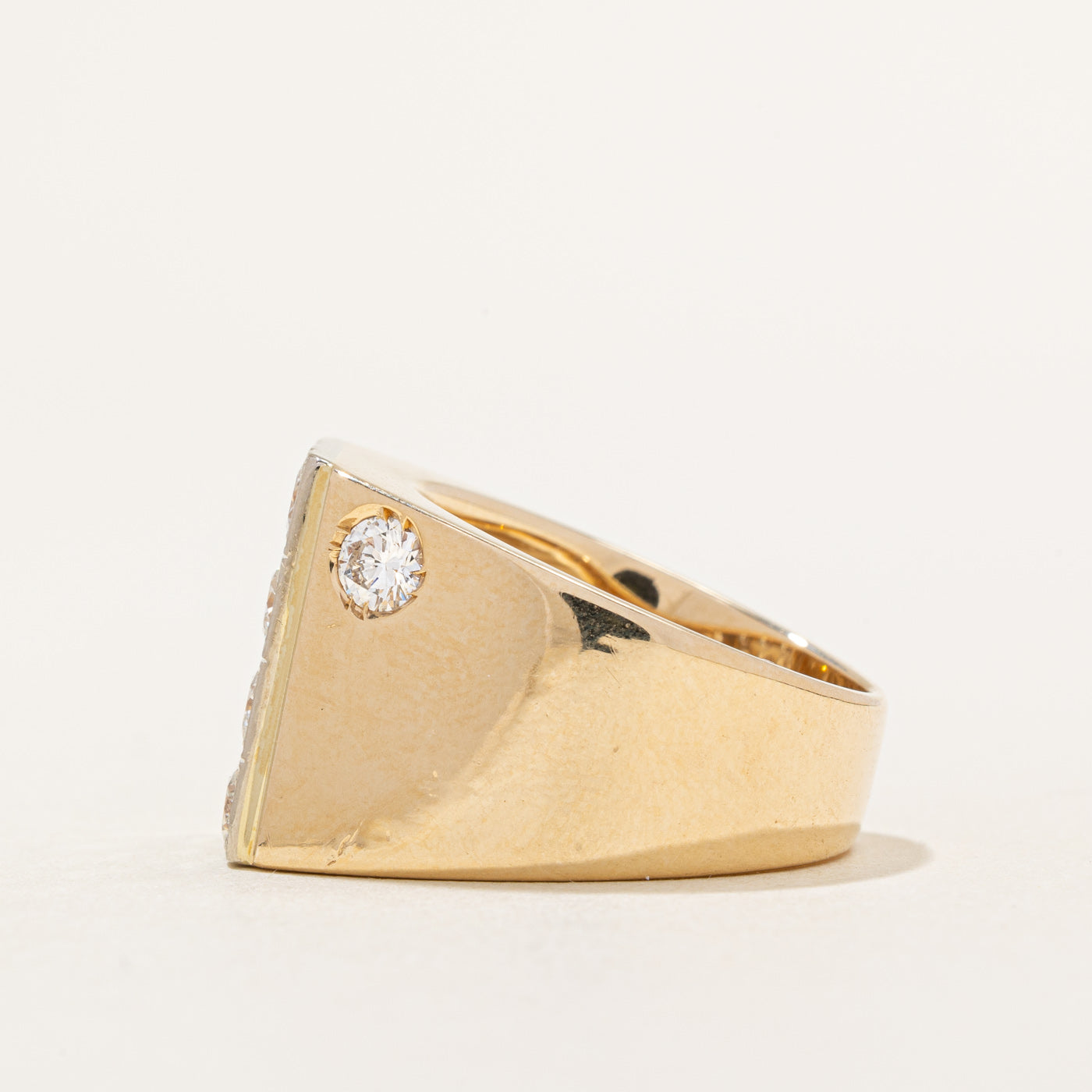 Flush Set Diamond Ring | 2.24ctw | SZ 8.25 |