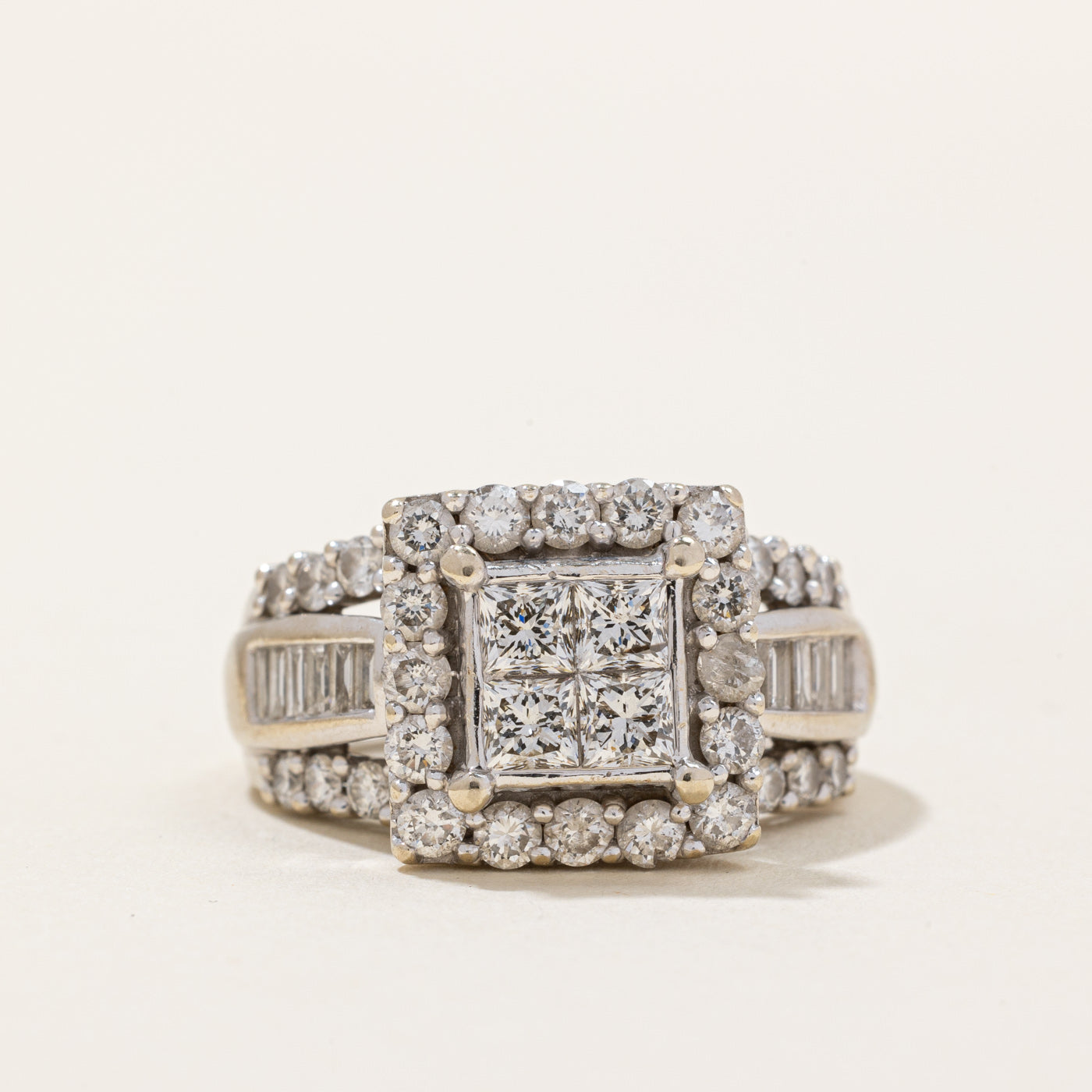 Diamond Cocktail Ring | 3.00ctw | SZ 8.25 |