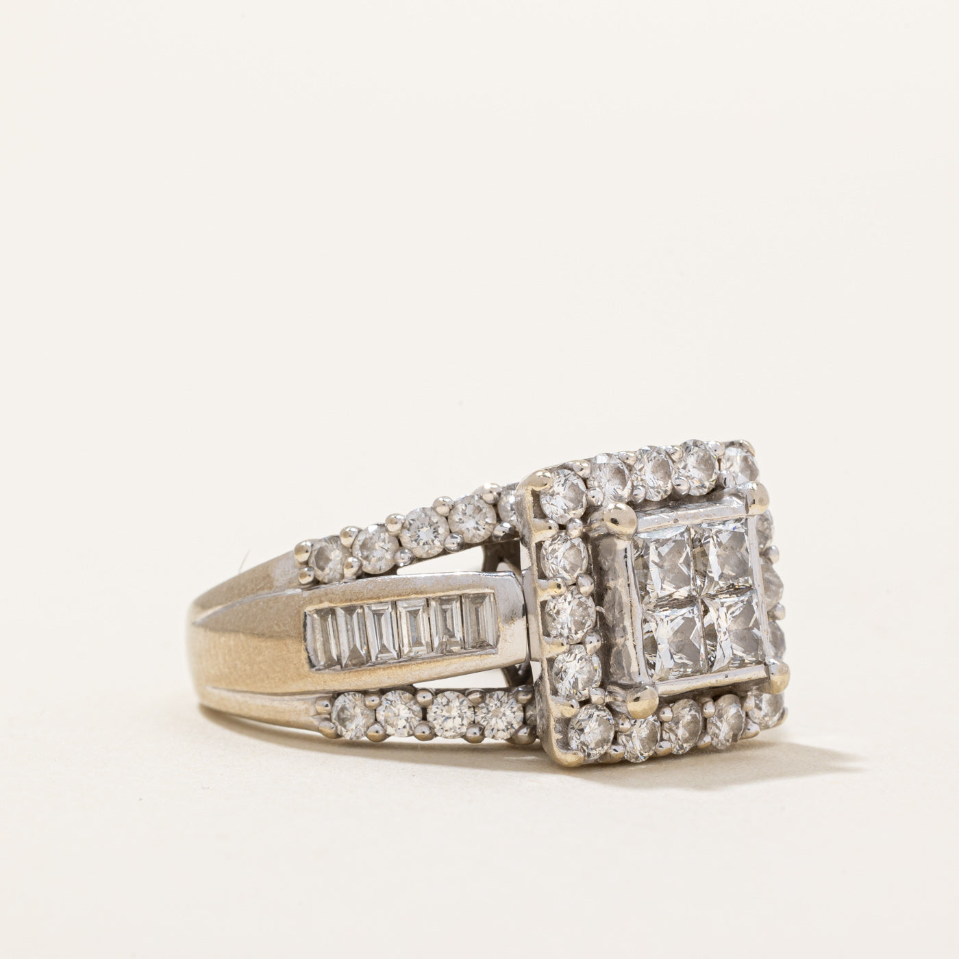 Diamond Cocktail Ring | 3.00ctw | SZ 8.25 |