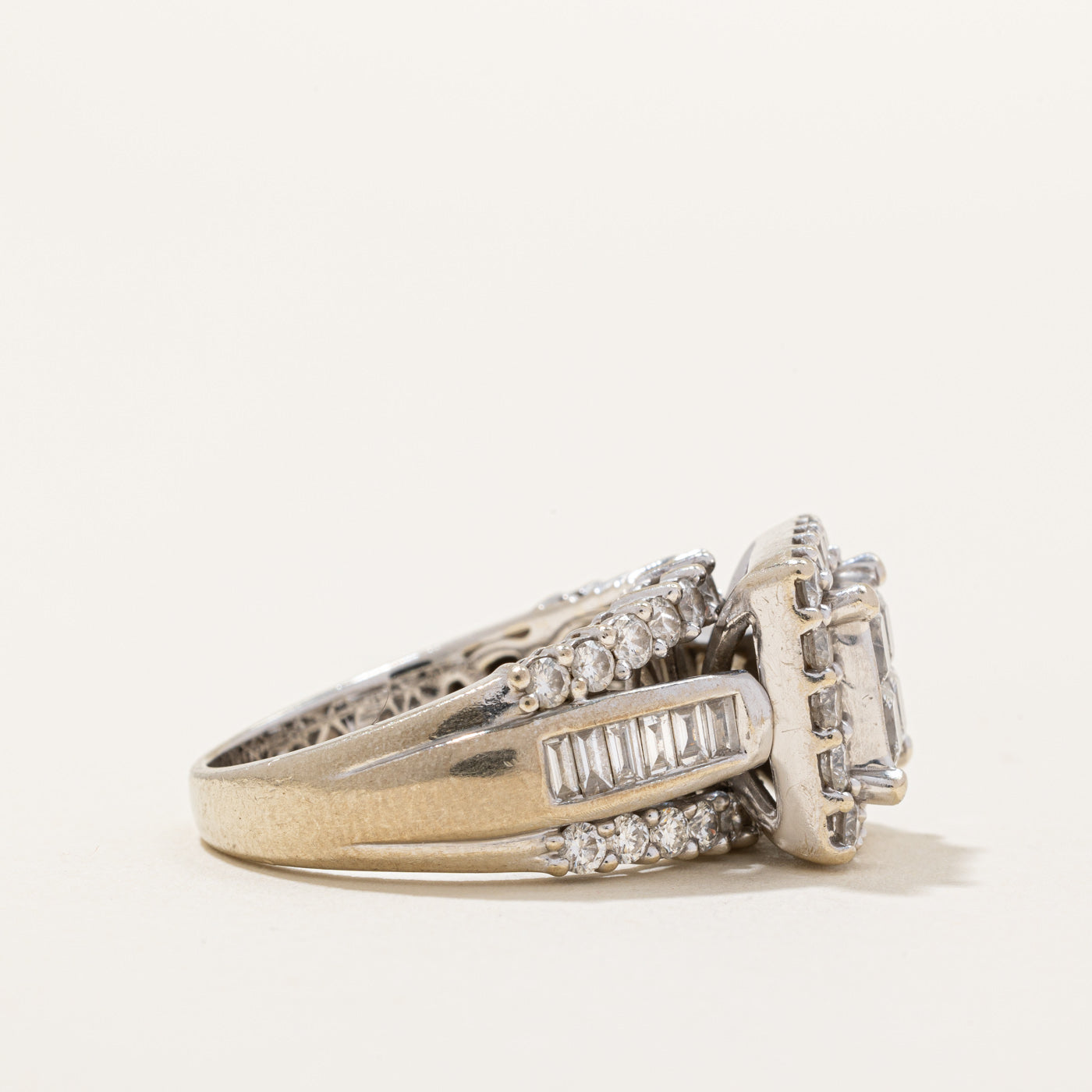 Diamond Cocktail Ring | 3.00ctw | SZ 8.25 |