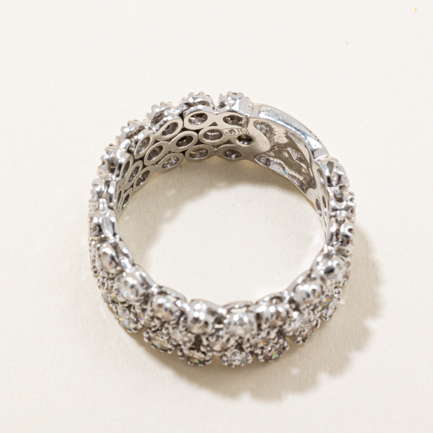 Brown & White Diamond Ring | 1.08ctw, 0.54ctw | SZ 7.5 |