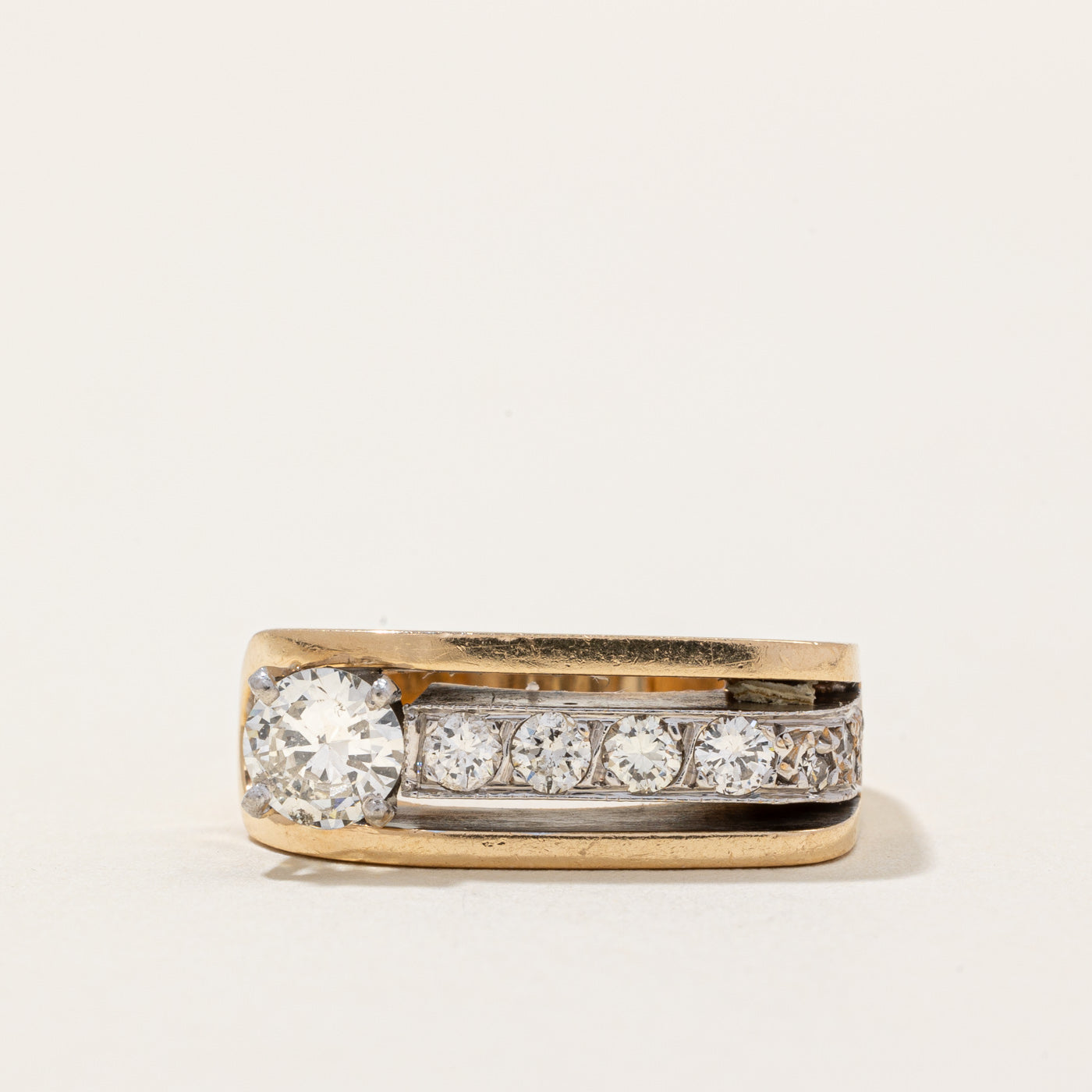 Diamond Cocktail Ring | 0.82ctw | SZ 6 |