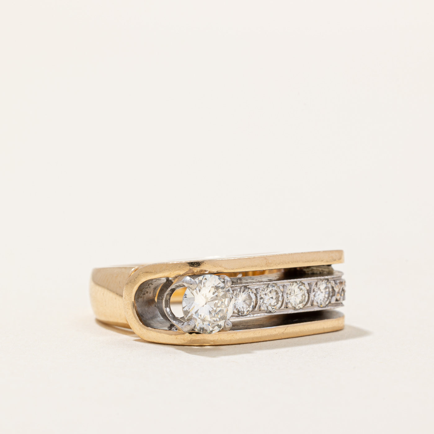 Diamond Cocktail Ring | 0.82ctw | SZ 6 |