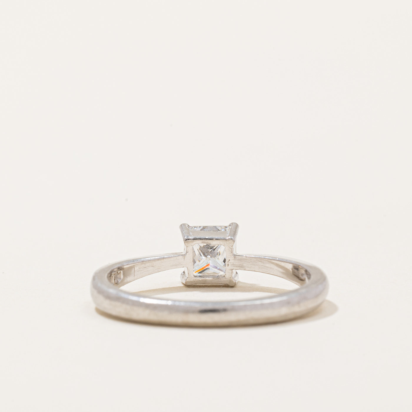 2003 London Princess Cut Diamond Ring | 0.72ct VVS2 G | SZ 7.25 |