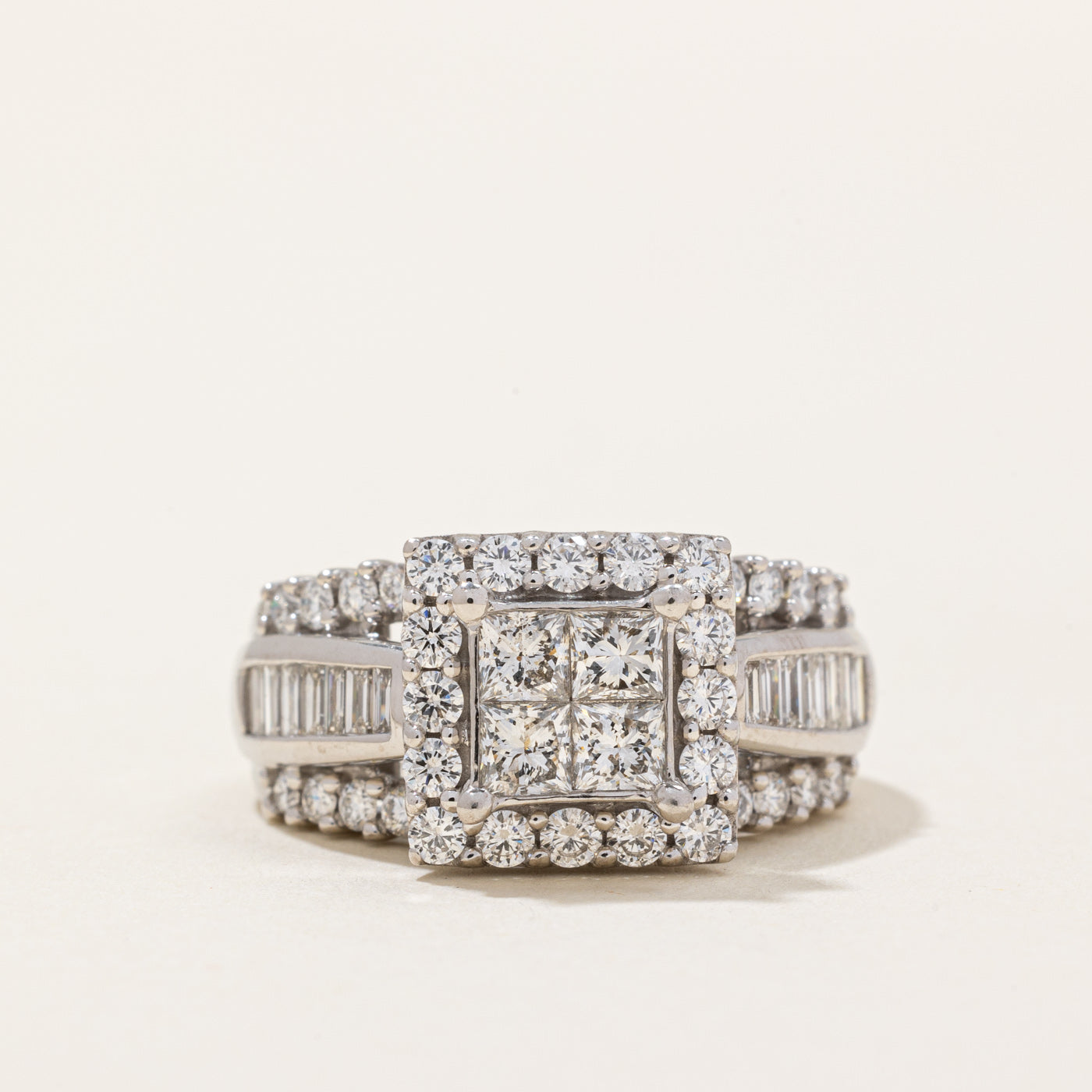 Diamond Cocktail Ring | 1.93ctw | SZ 7 |