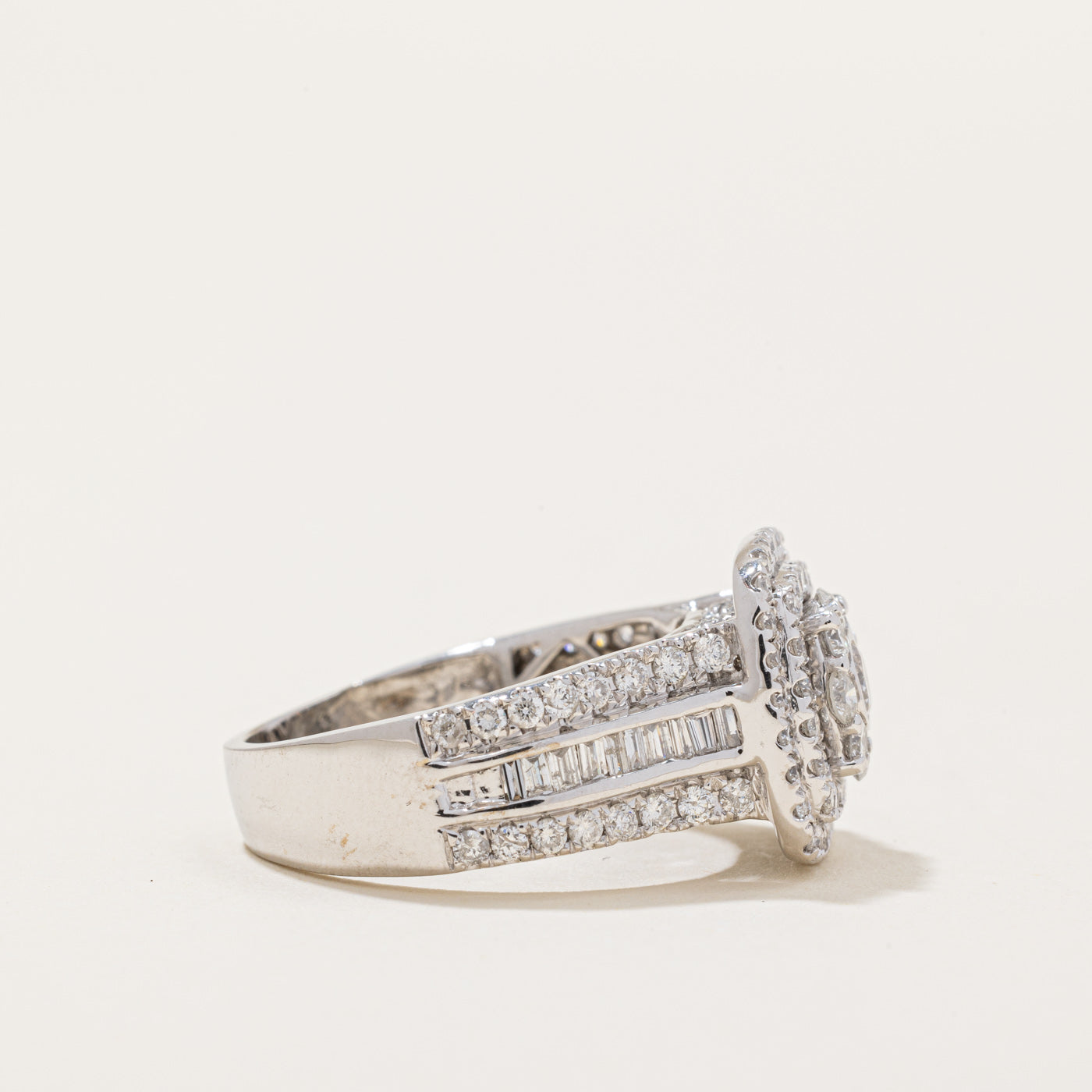Diamond Cocktail Ring | 1.60ctw | SZ 6.75 |