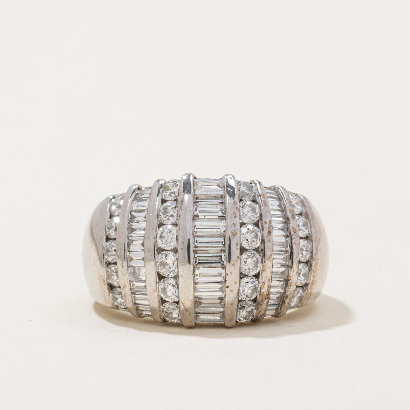 Channel Set Diamond Ring | 2.43ctw | SZ 7 |