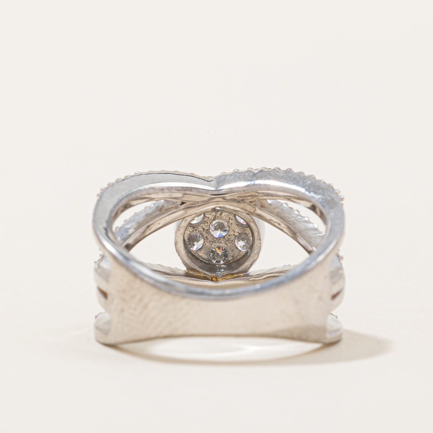 Diamond Cocktail Ring | 0.96ctw | SZ 7 |