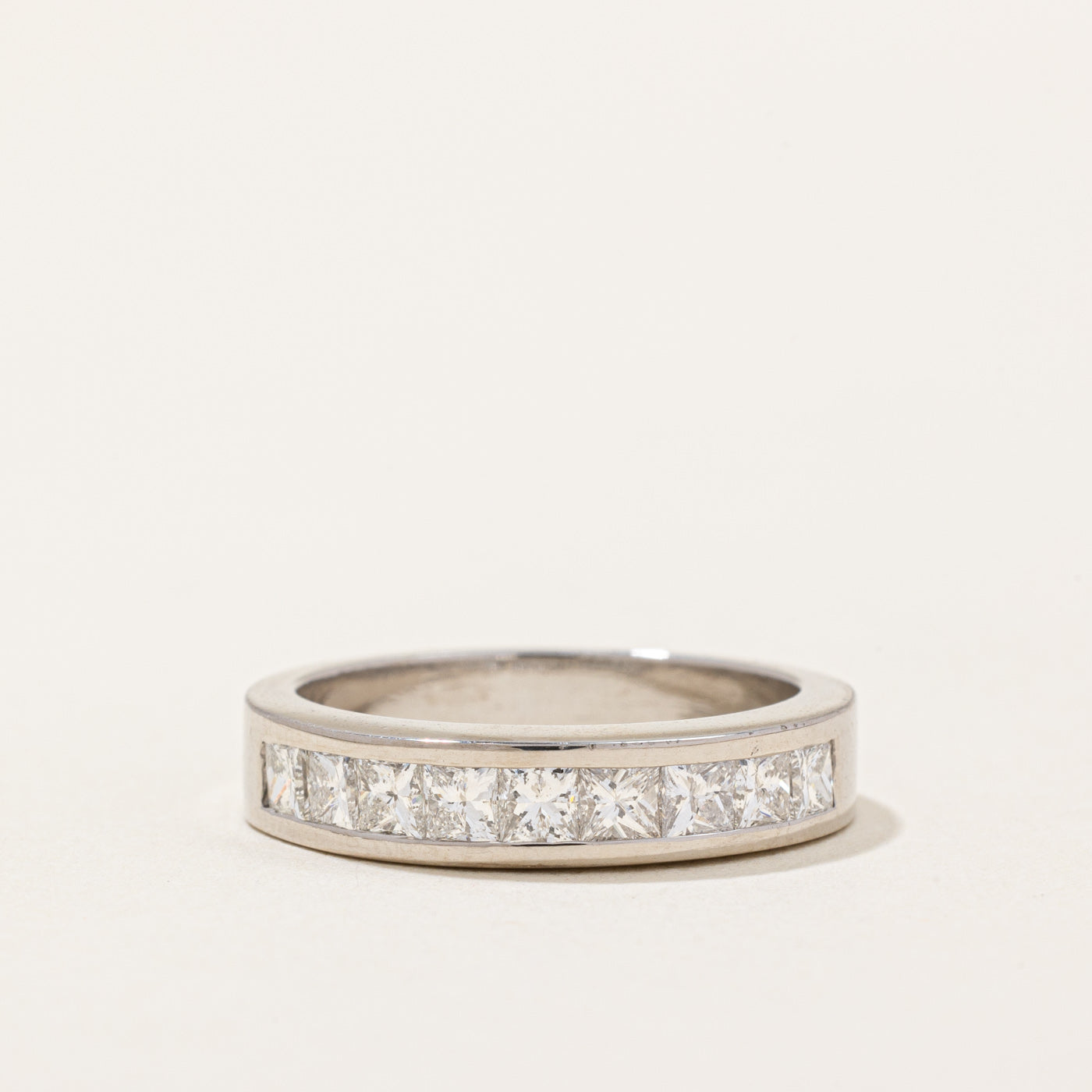 Princess Cut Semi Eternity Band | 0.93ctw | SZ 6 |