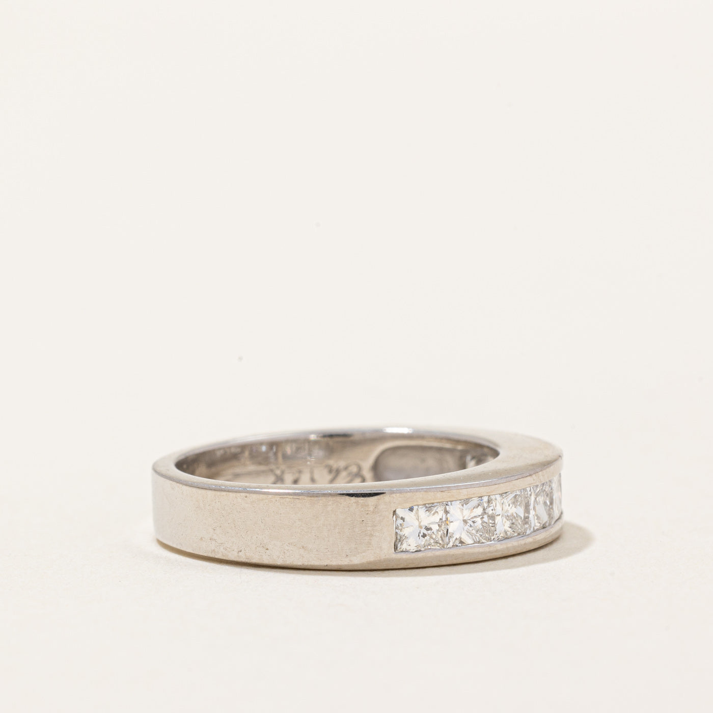 Princess Cut Semi Eternity Band | 0.93ctw | SZ 6 |