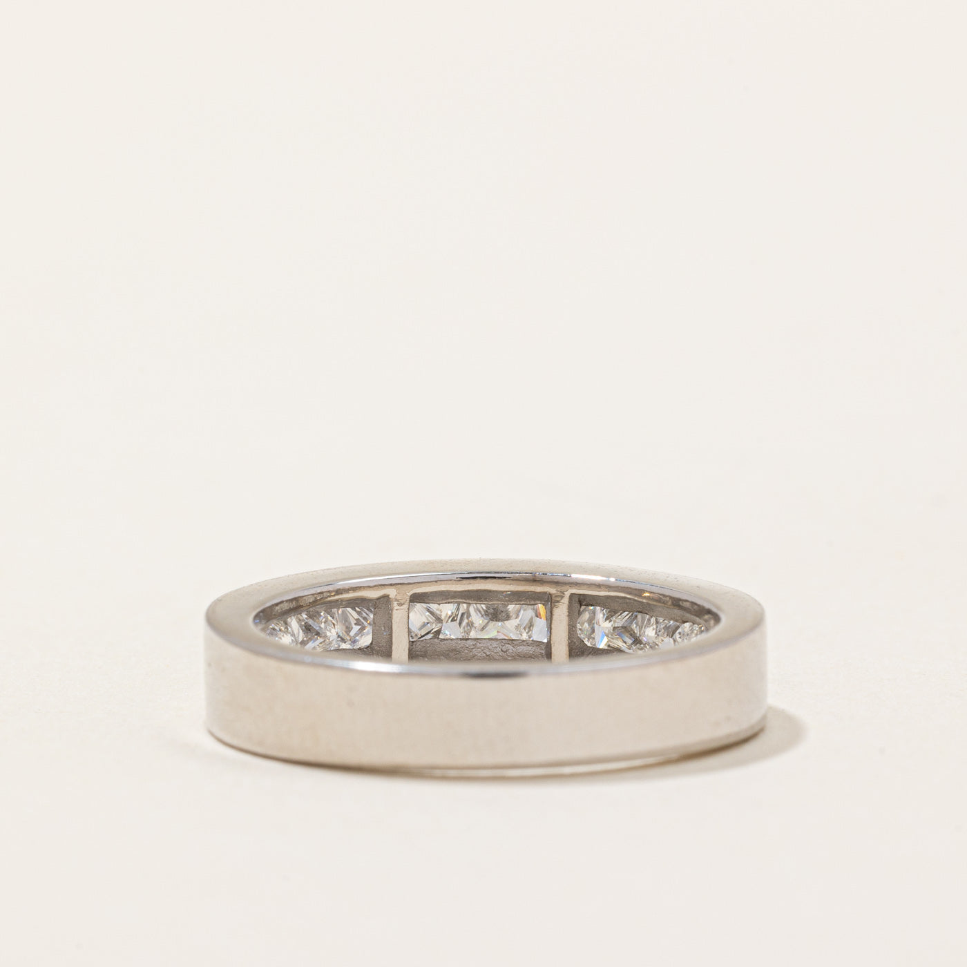 Princess Cut Semi Eternity Band | 0.93ctw | SZ 6 |