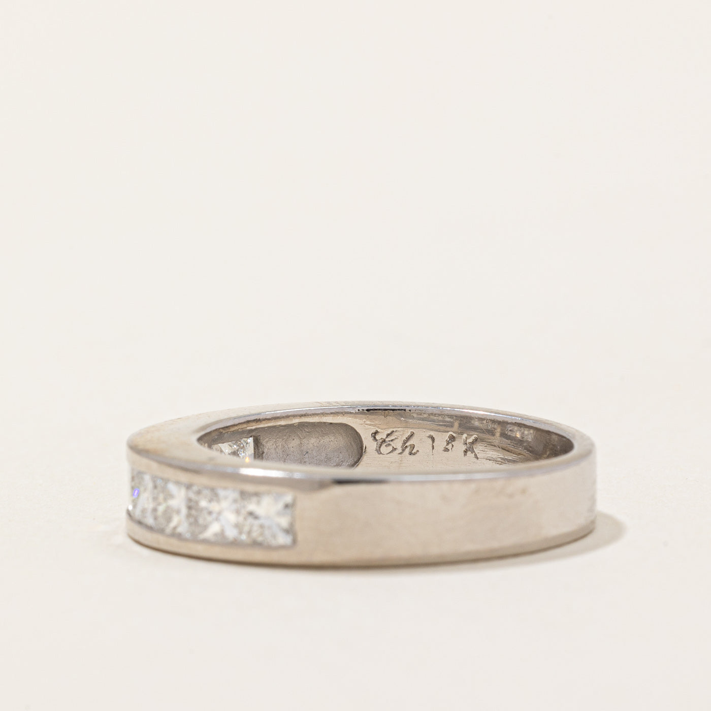 Princess Cut Semi Eternity Band | 0.93ctw | SZ 6 |