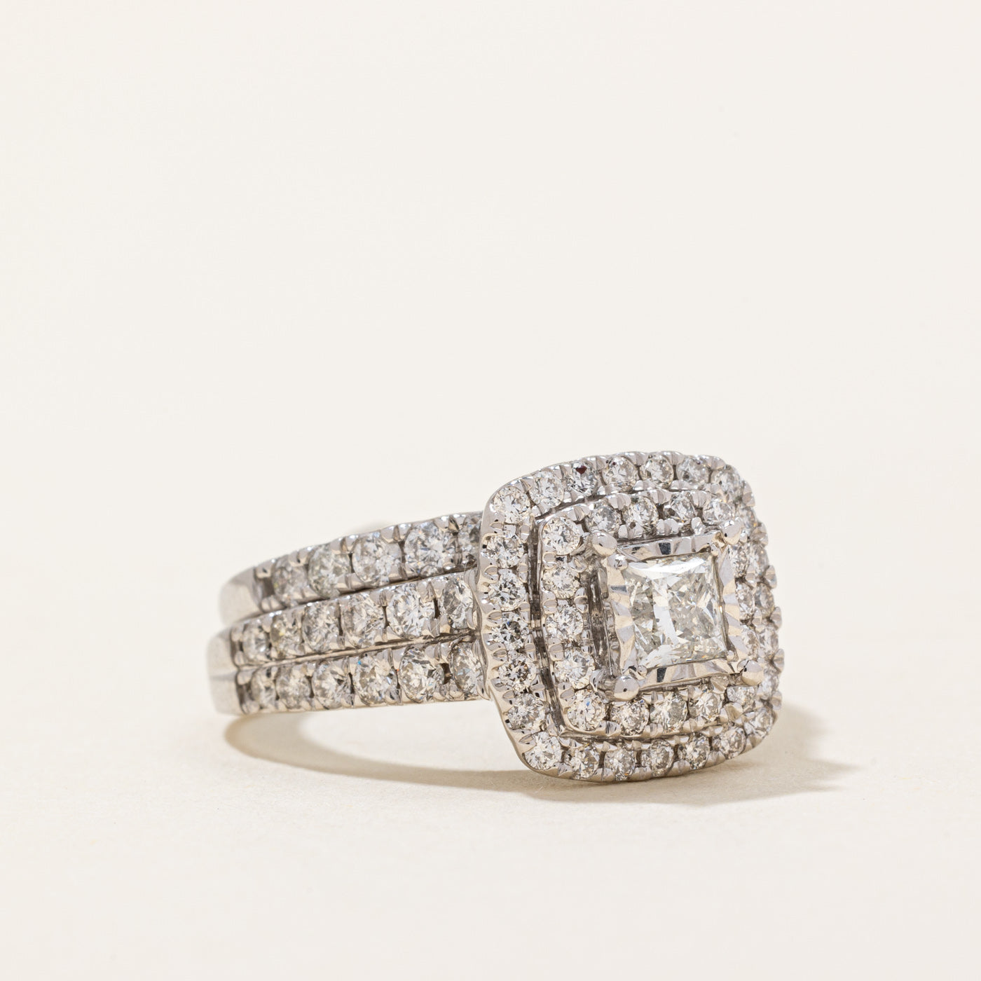 Diamond Wedding Ring Set | 1.44ctw | SZ 5 |