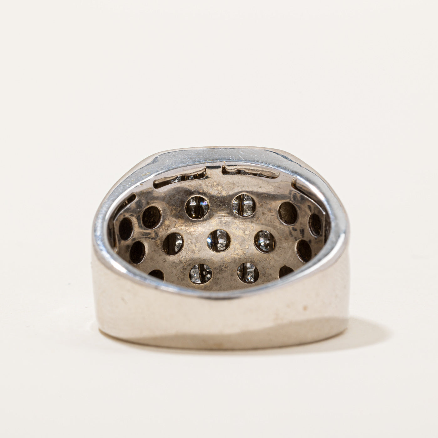 Pave Set Diamond Ring | 0.71ctw | SZ 9.75 |