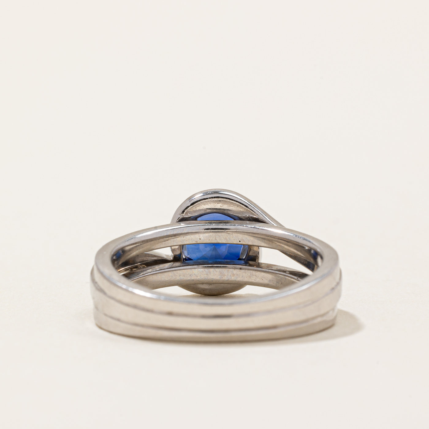Sapphire & Diamond Ring | 0.90ct, 0.43ctw | SZ 6.5 |