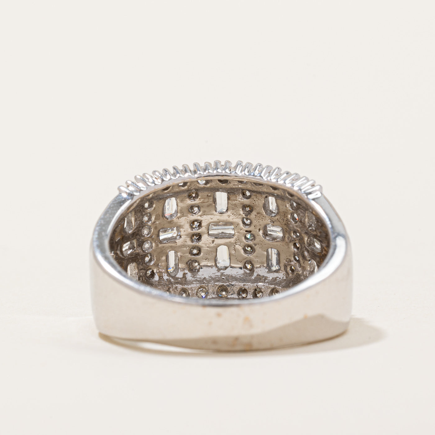 Diamond Cocktail Ring | 1.17ctw | SZ 7.75 |