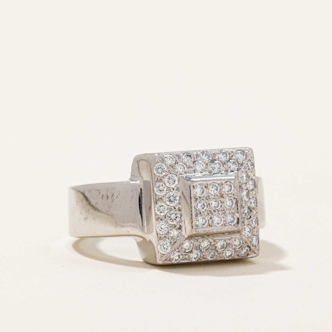 Diamond Cocktail Ring | 0.72ctw | SZ 8.75 |