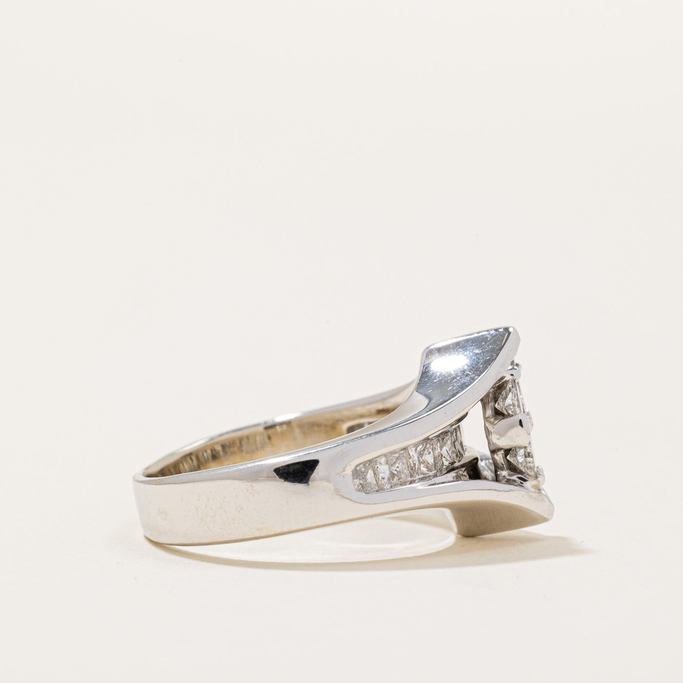 Diamond Cocktail Ring | 1.34ctw | SZ 7.75 |