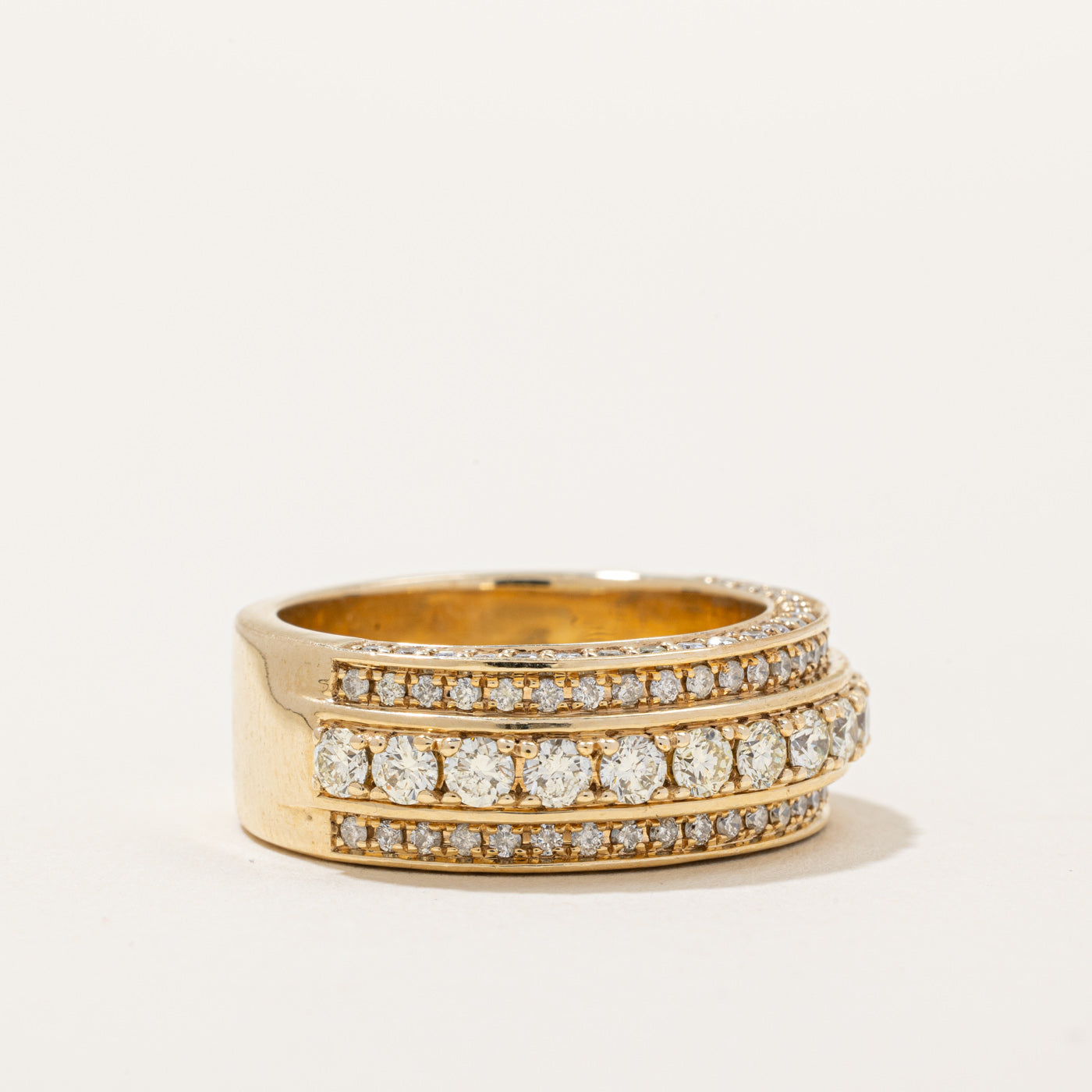 Diamond Cocktail Ring | 1.98ctw | SZ 10.25 |