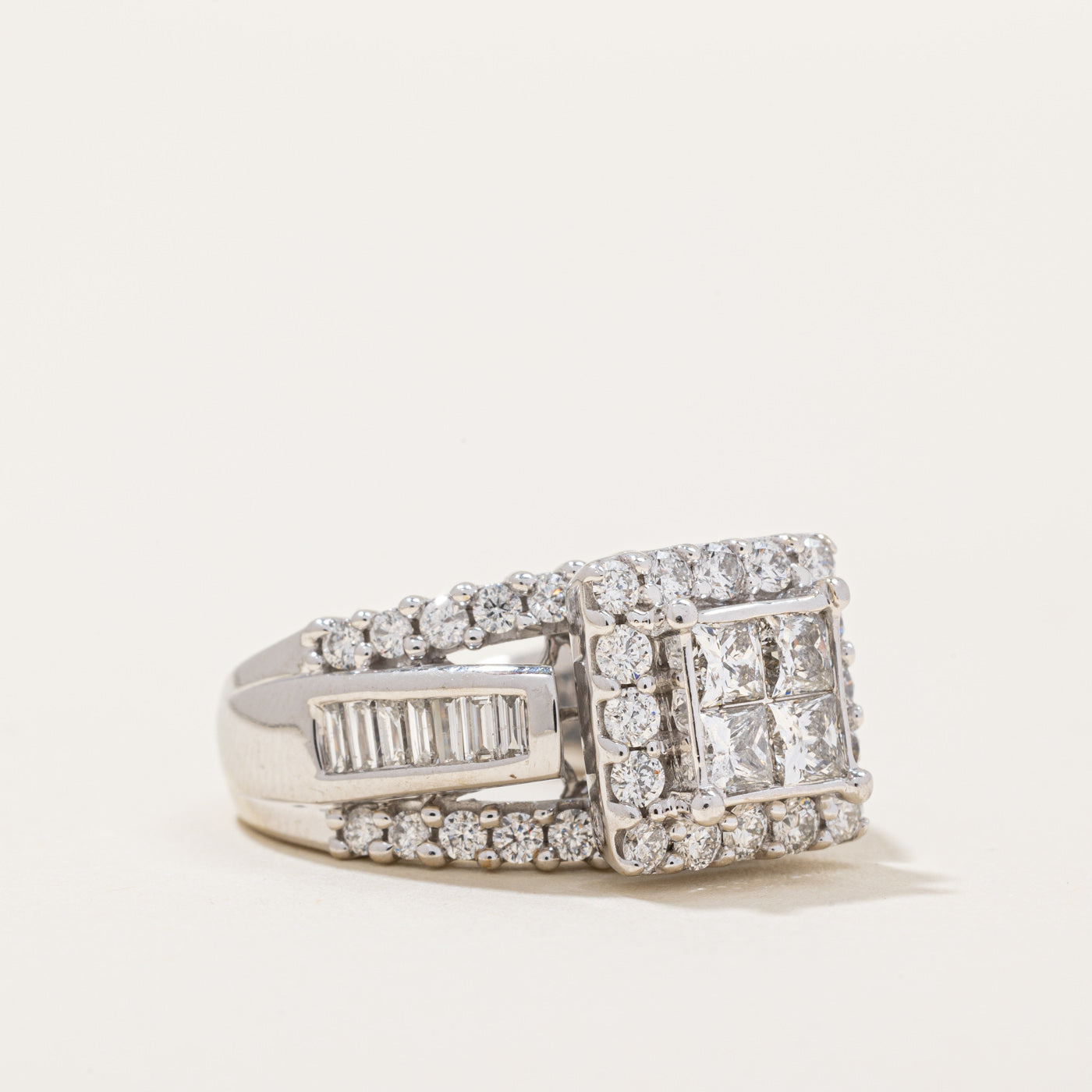 Diamond Cocktail Ring | 1.93ctw | SZ 5 |