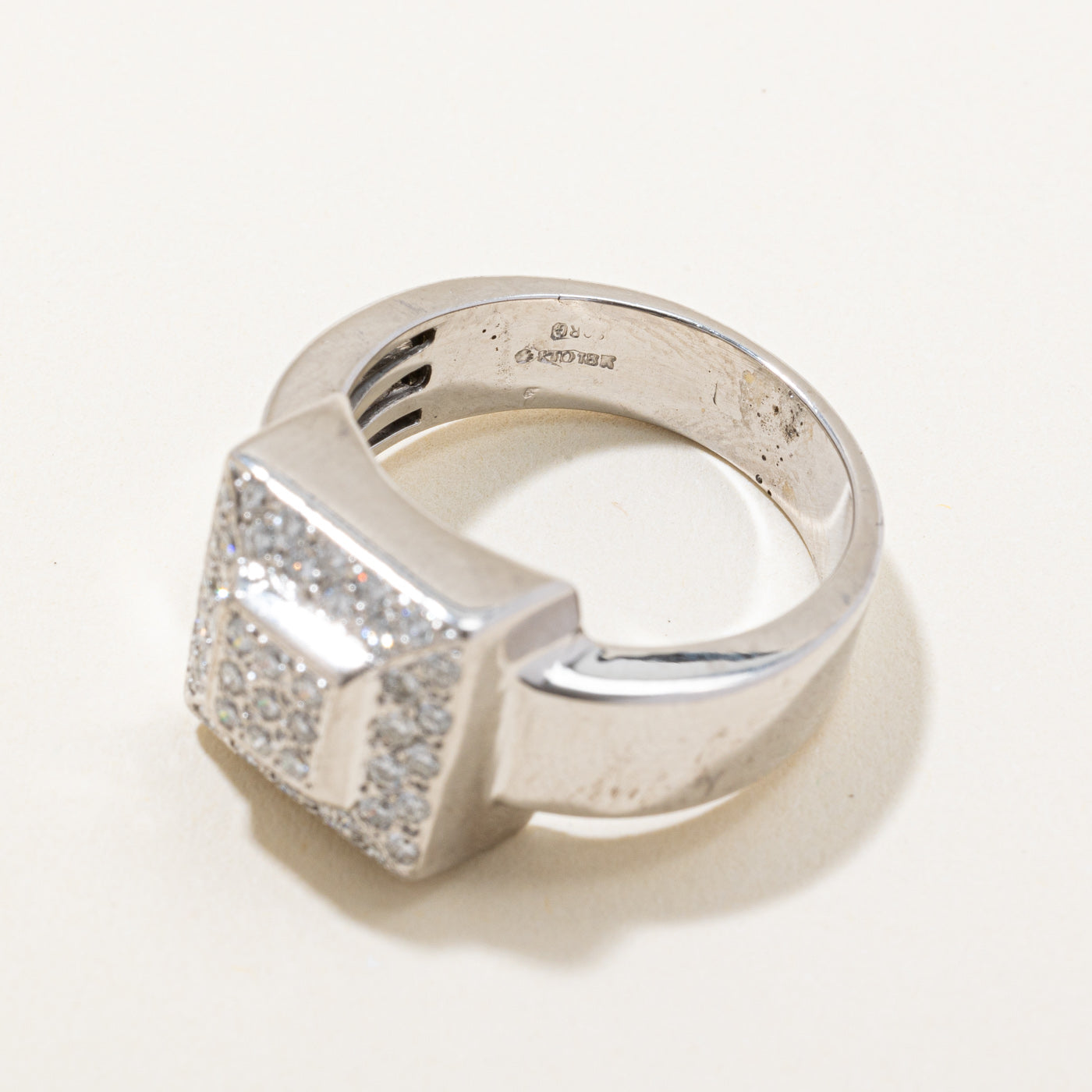 Diamond Cocktail Ring | 0.72ctw | SZ 8.75 |