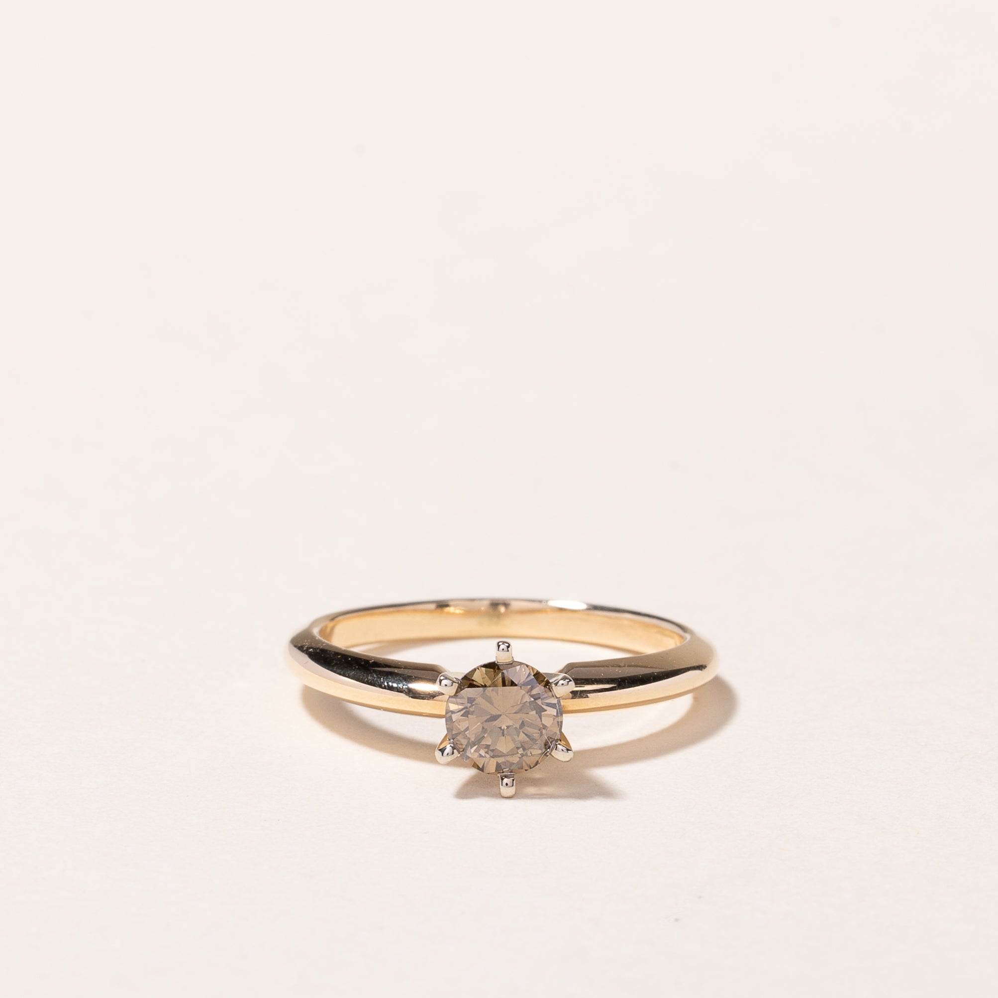 14k Yellow Gold Diamond Ring | 0.48ctw | SZ 5
