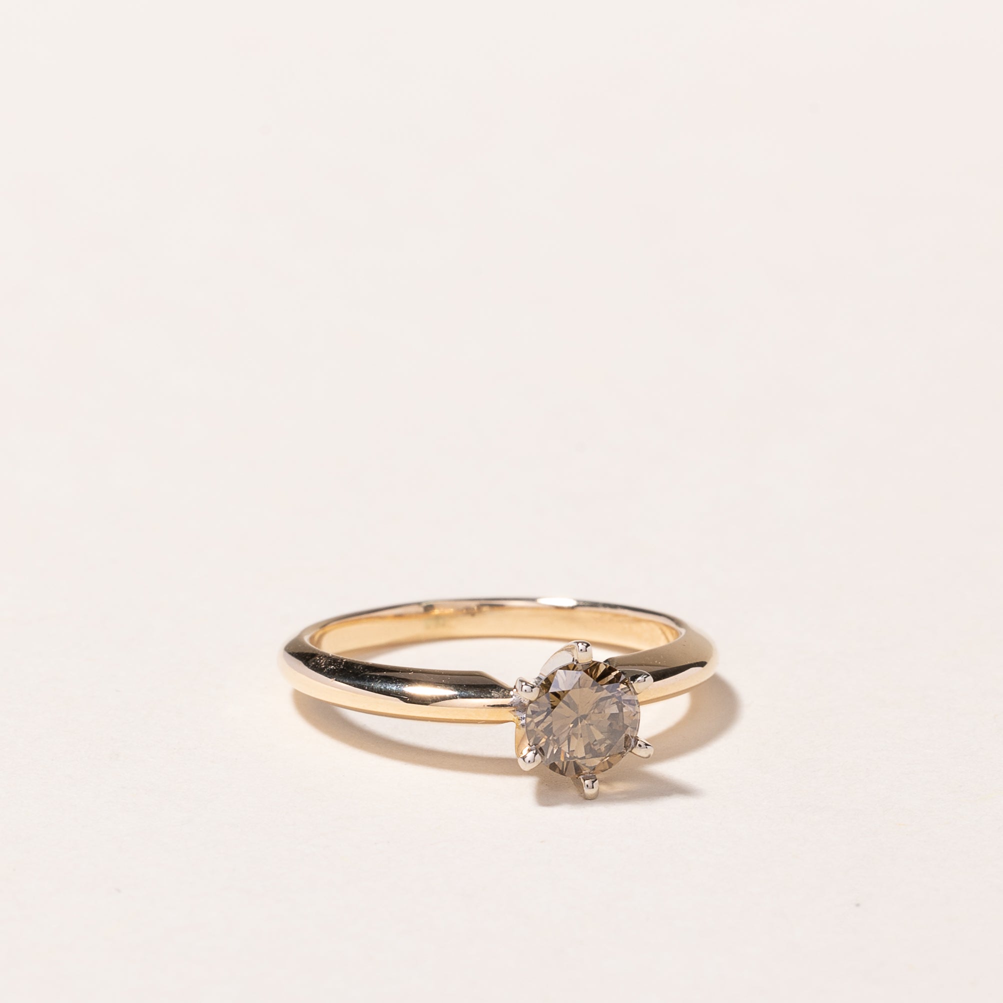 14k Yellow Gold Diamond Ring | 0.48ctw | SZ 5