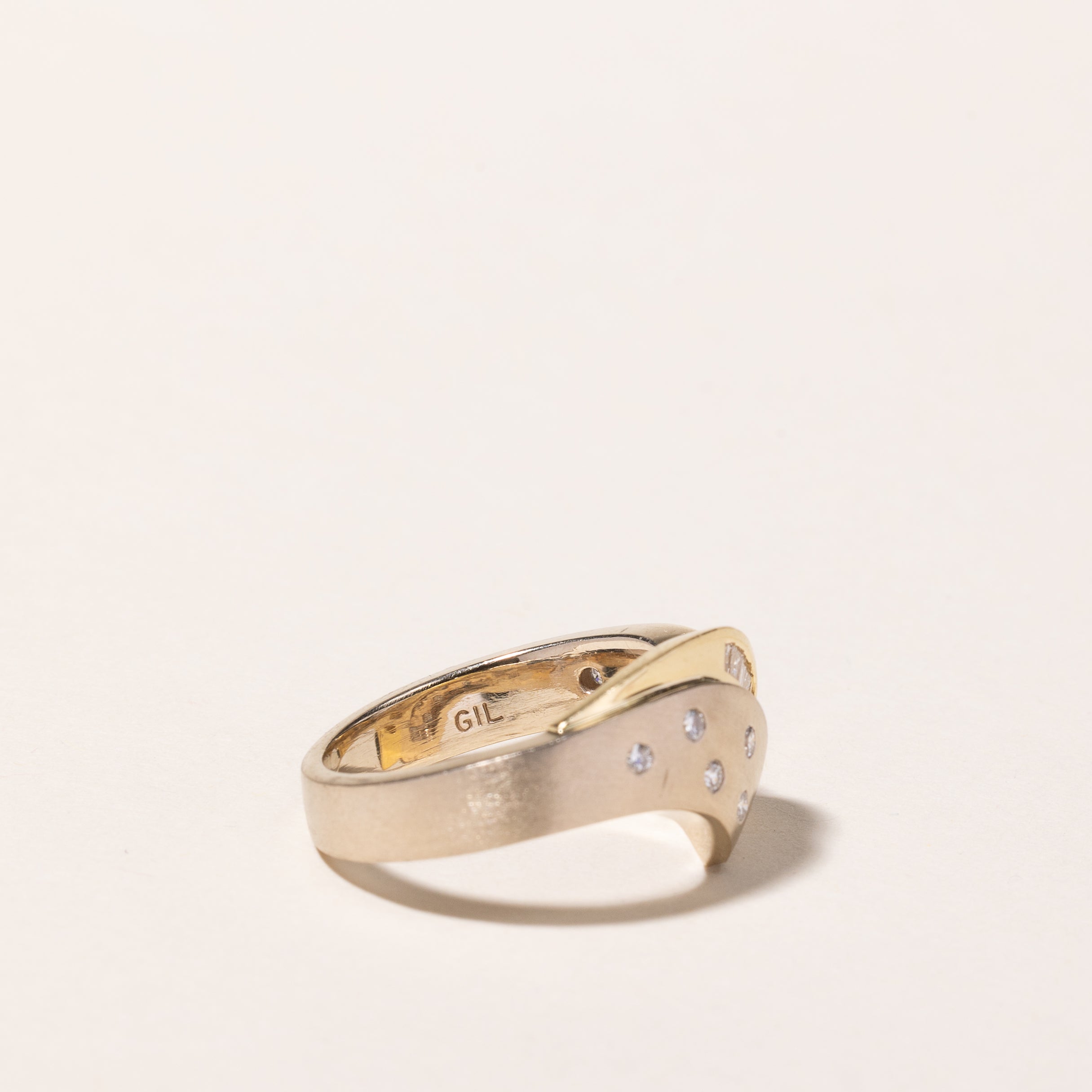 18k Yellow Gold Diamond Ring | 0.28ctw | SZ 5.75