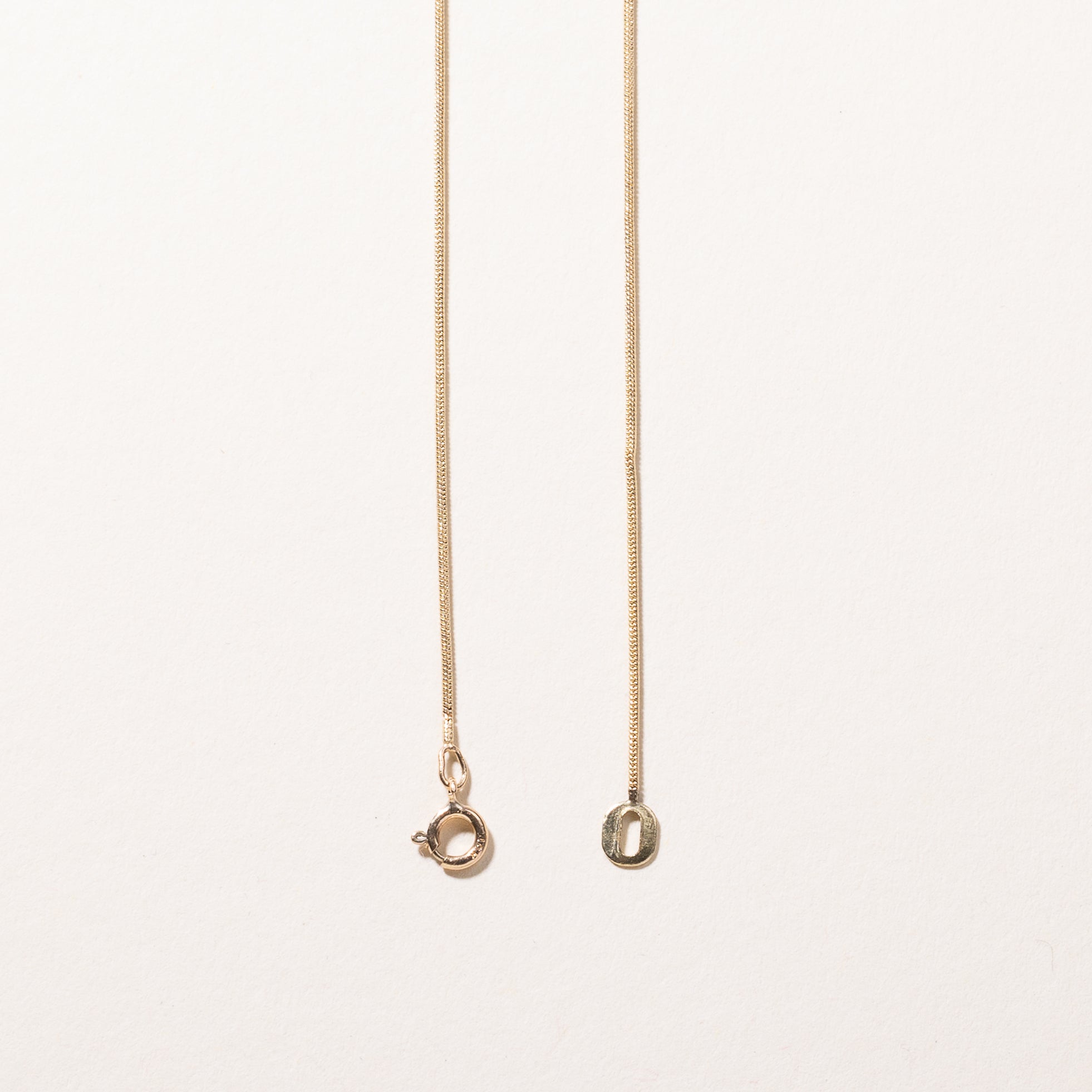 10k Yellow Gold Diamond Bezel Pendant Necklace | 0.28ctw | 20"
